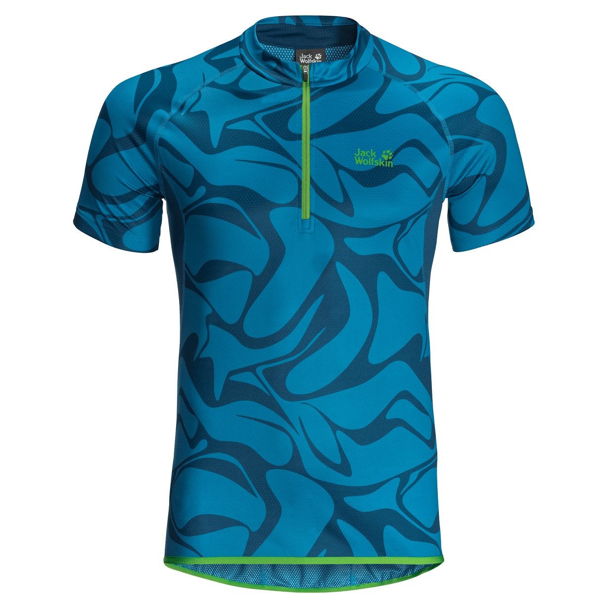 Jack Wolfskin T-Shirt Fahrrad-Funktionsshirt Gradient T blau Herren