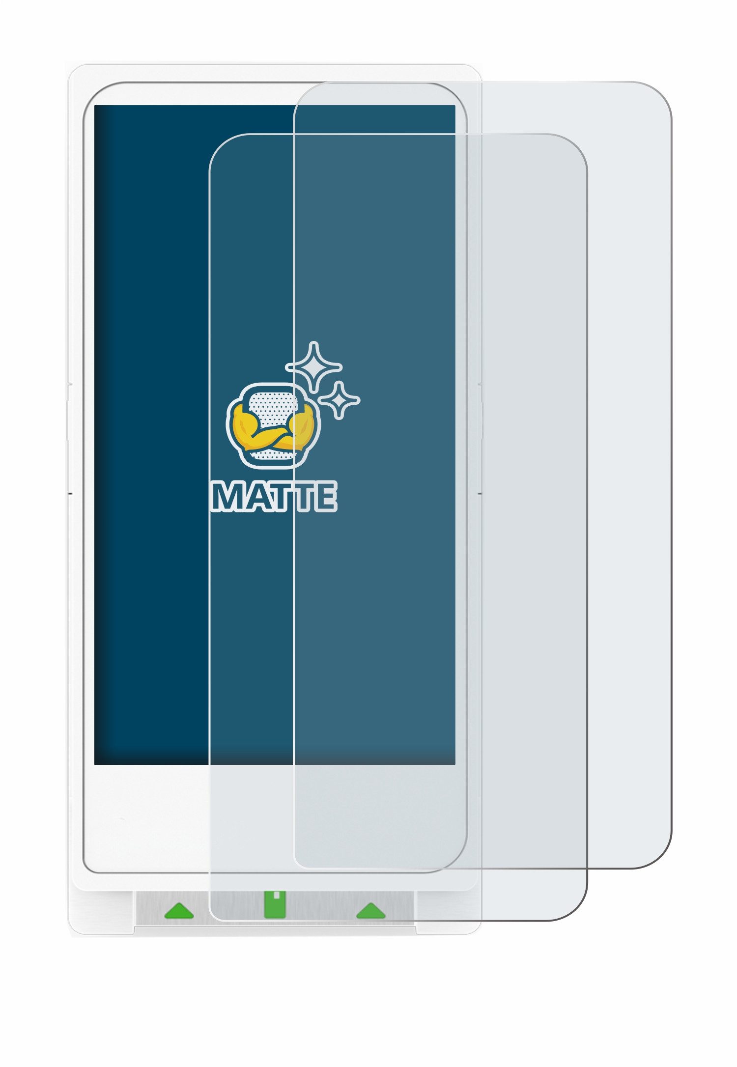 BROTECT Displayschutzfolie Schutzfolie für Clover Flex, 2 Stück, Displayschutz Schutz Folie Matt Entspiegelungsfolie