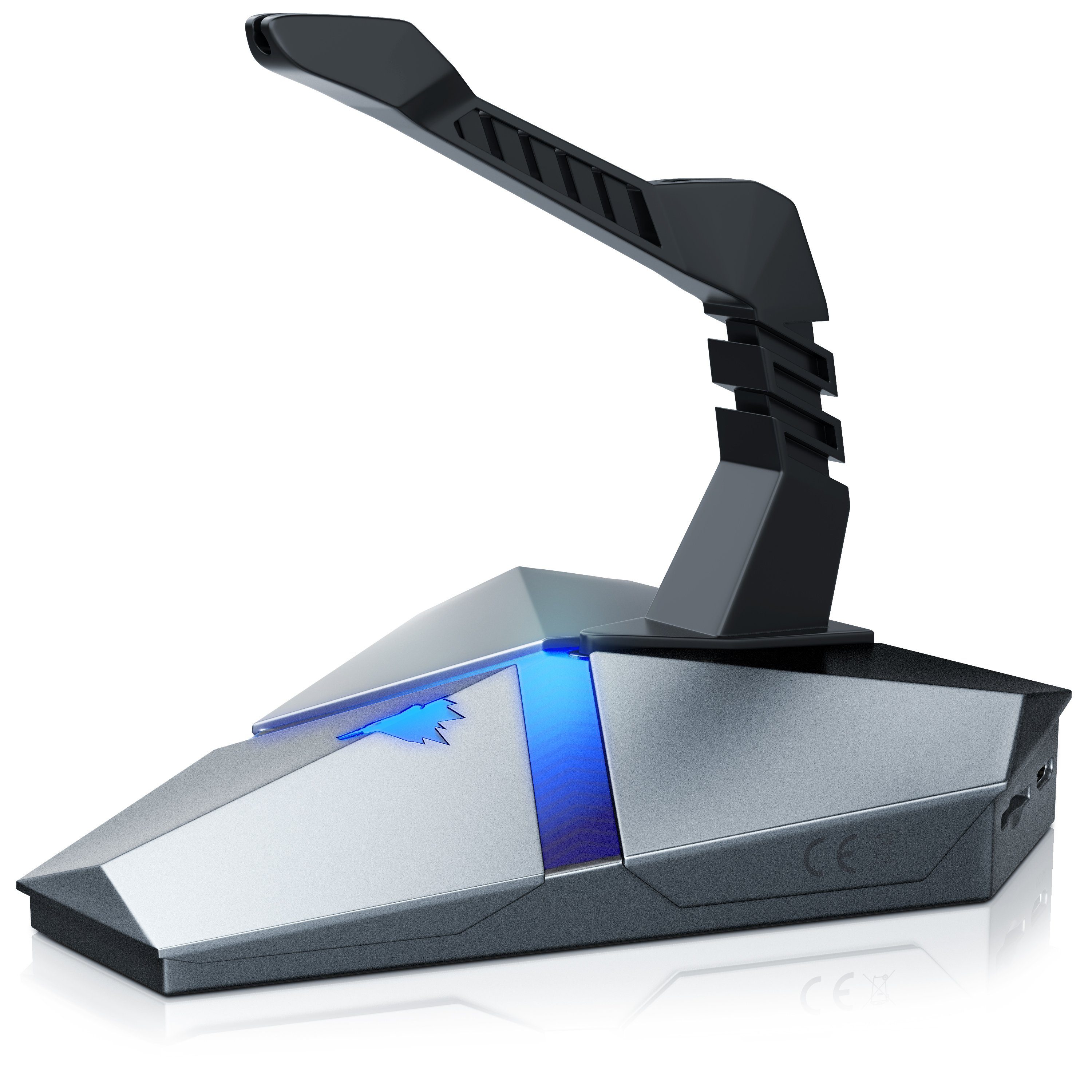 Titanwolf Mauskabelhalter (Mouse Bungee mit USB Hub & Cardreader mit 3x USB 3.0 + MicroSD Slot)