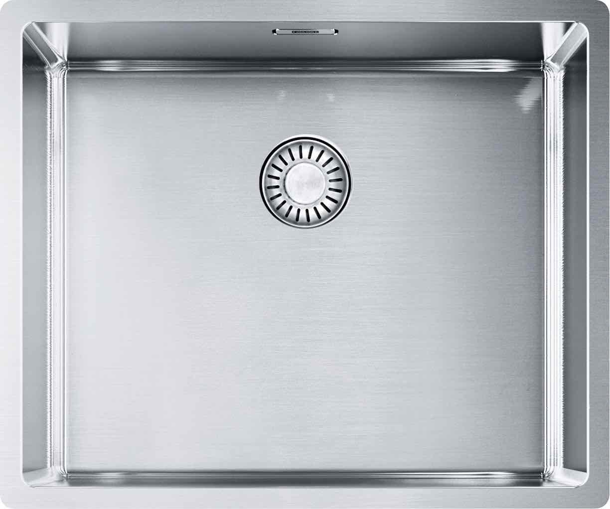 Einbauspüle FRANKE BOX BXX 110-50, 540 x 450 mm, Edelstahl gebuerstet, Unterbau