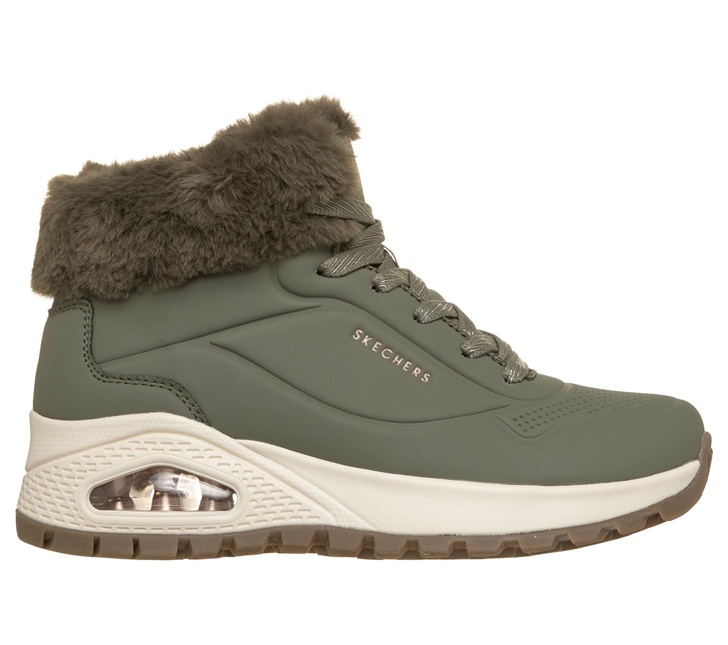 Skechers UNO RUGGED- Winterboots Winterstiefelette, High-Top-Sneaker mit SkechAir Luftkissensohle