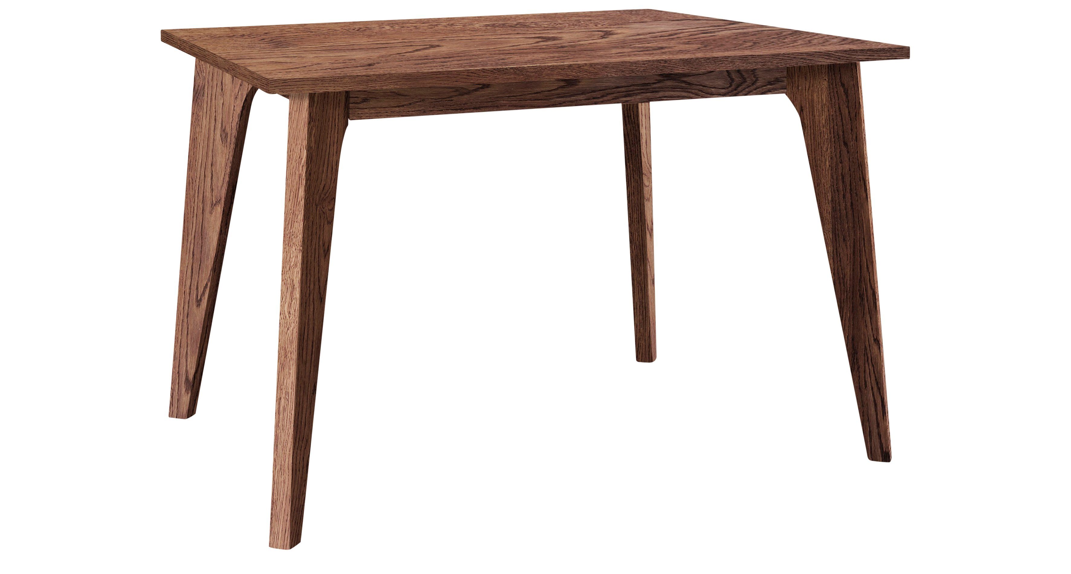 andas Esstisch Amali, Aus massiver Eiche, in 3 Breiten