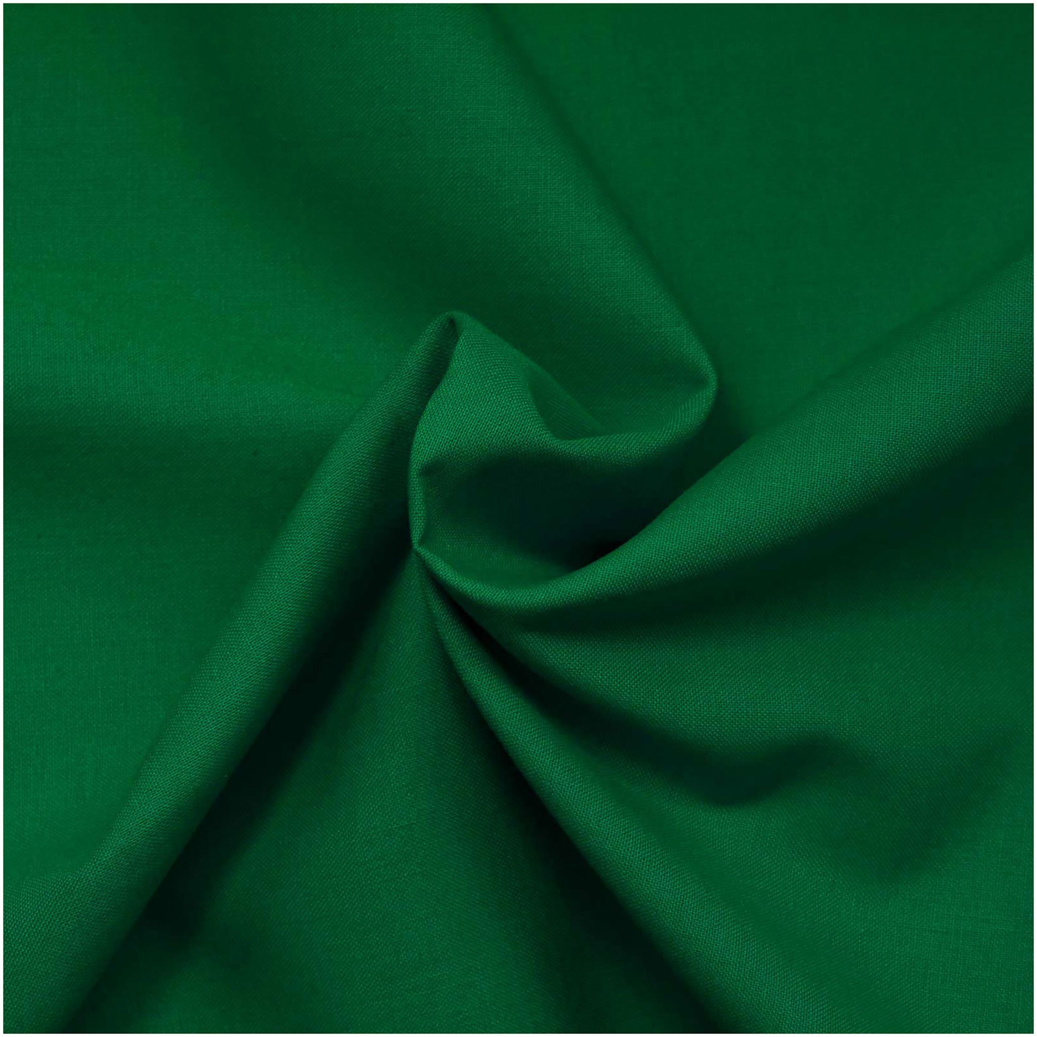 maDDma Stoff 50cm x 150cm Baumwollstoff Meterware Fahnentuch Cretonne, grün