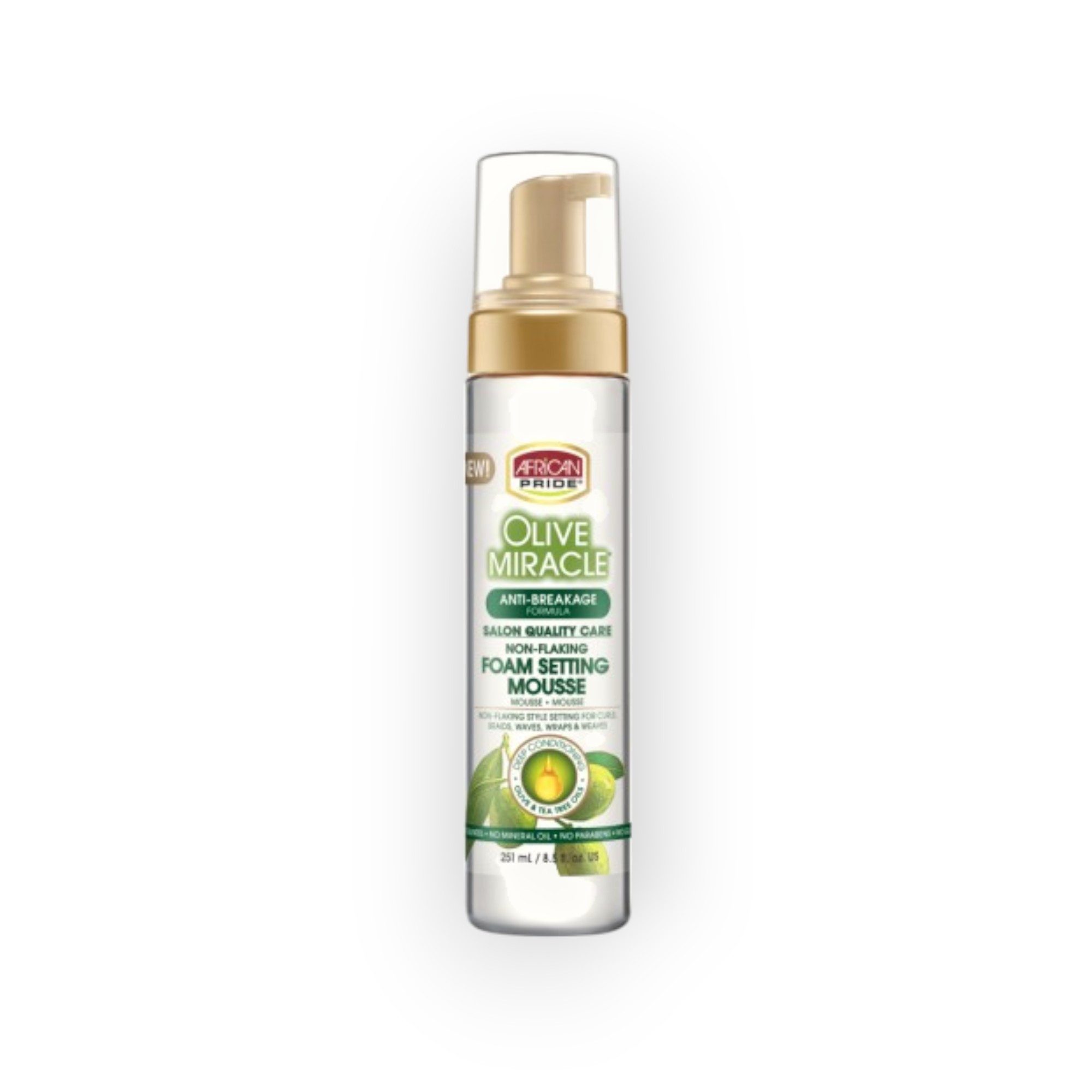 African Pride Haarschaum AP Olive Miracle Foam Setting Mousse