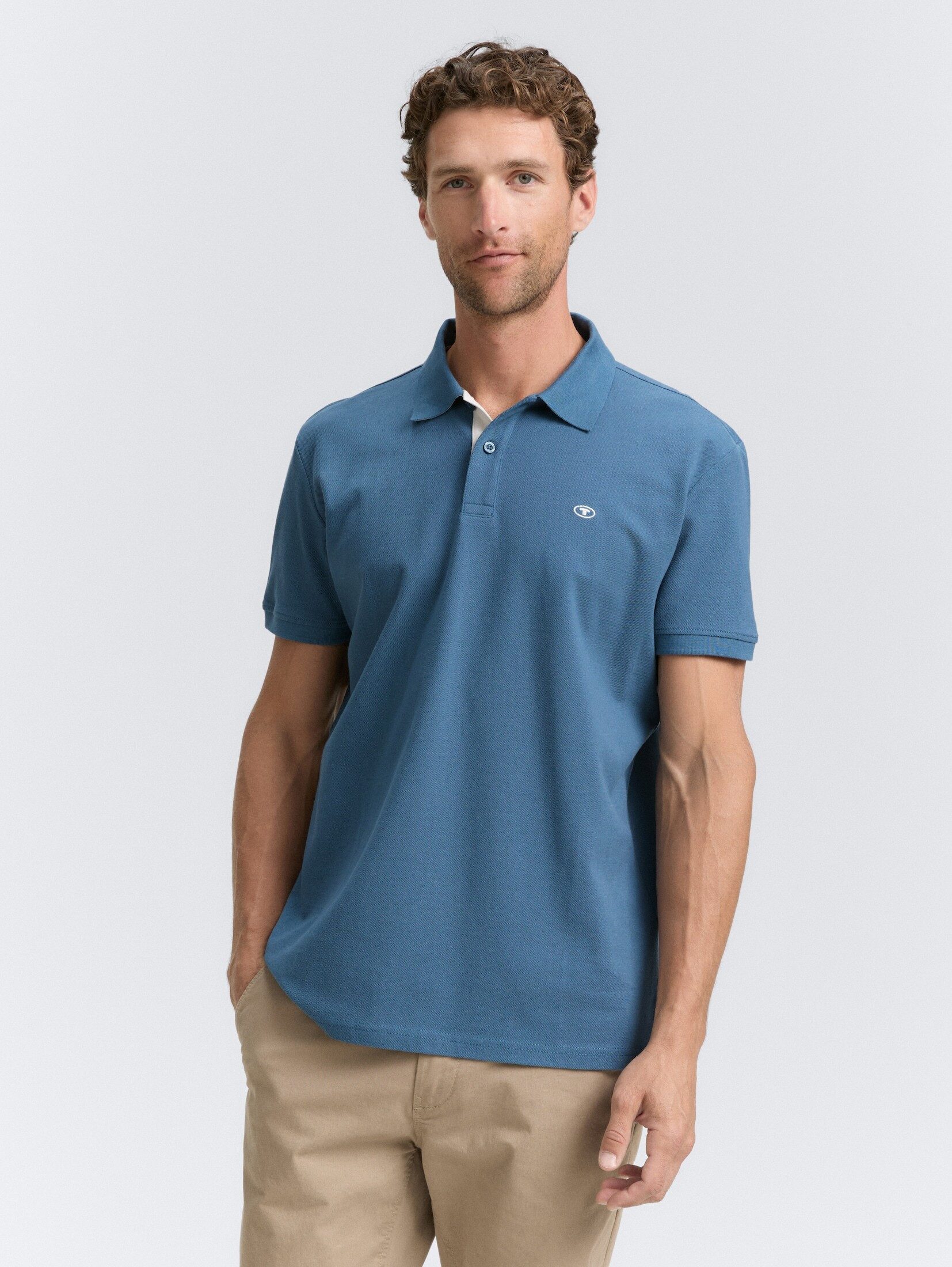 TOM TAILOR Poloshirt Piqué Poloshirt aus günstig online kaufen