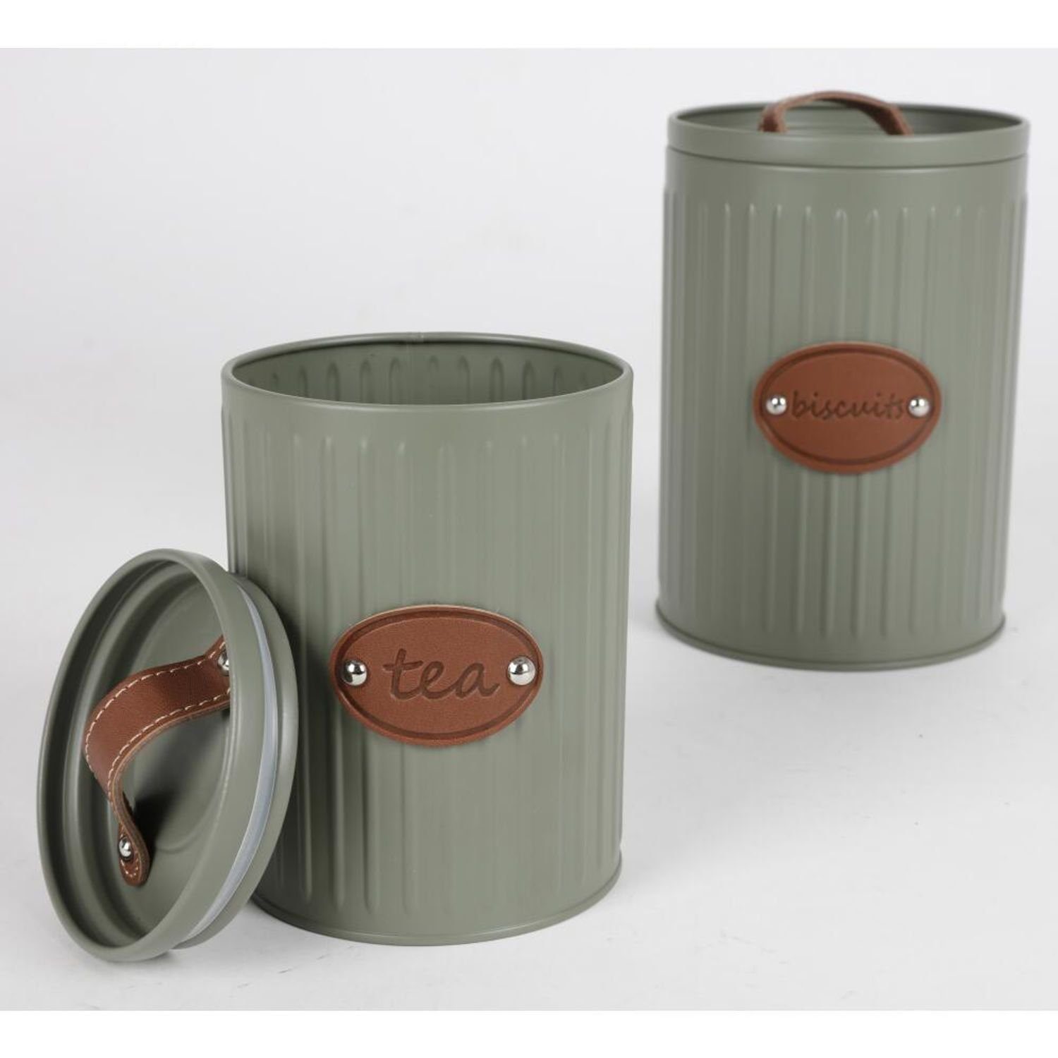 Kaffeebehälter, Aufbewahrung Vorratsdose Vorratsdose 2,4 Aromabox L 12x BURI Metall Metall