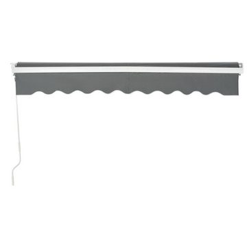 Uniprodo Gelenkarmmarkise Markise - für Balkon/Terrasse - manuell - 200x250cm - UV-resistent