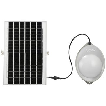 Sygonix LED Solarleuchte SOLAR SENSOR WAND/DECKENLEUCHTE, Akkubetrieb, Mit Sensor, Mit Schalter