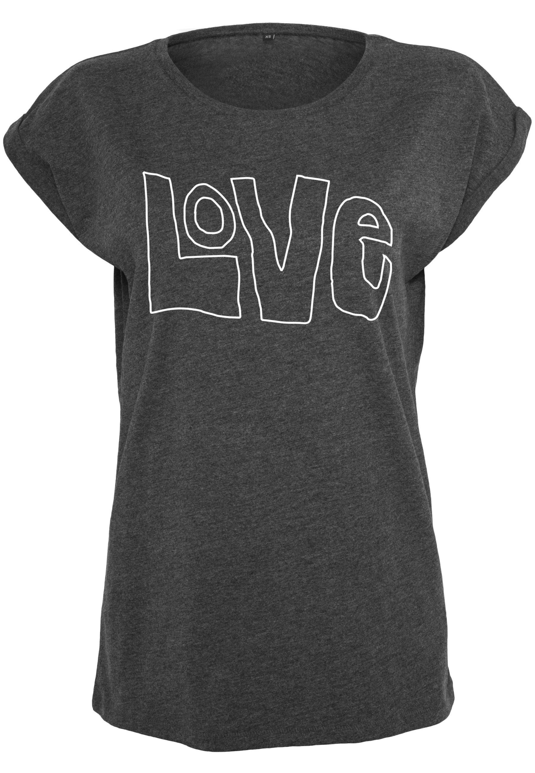 MisterTee T-Shirt MisterTee Damen Ladies Love Tee (1-tlg)