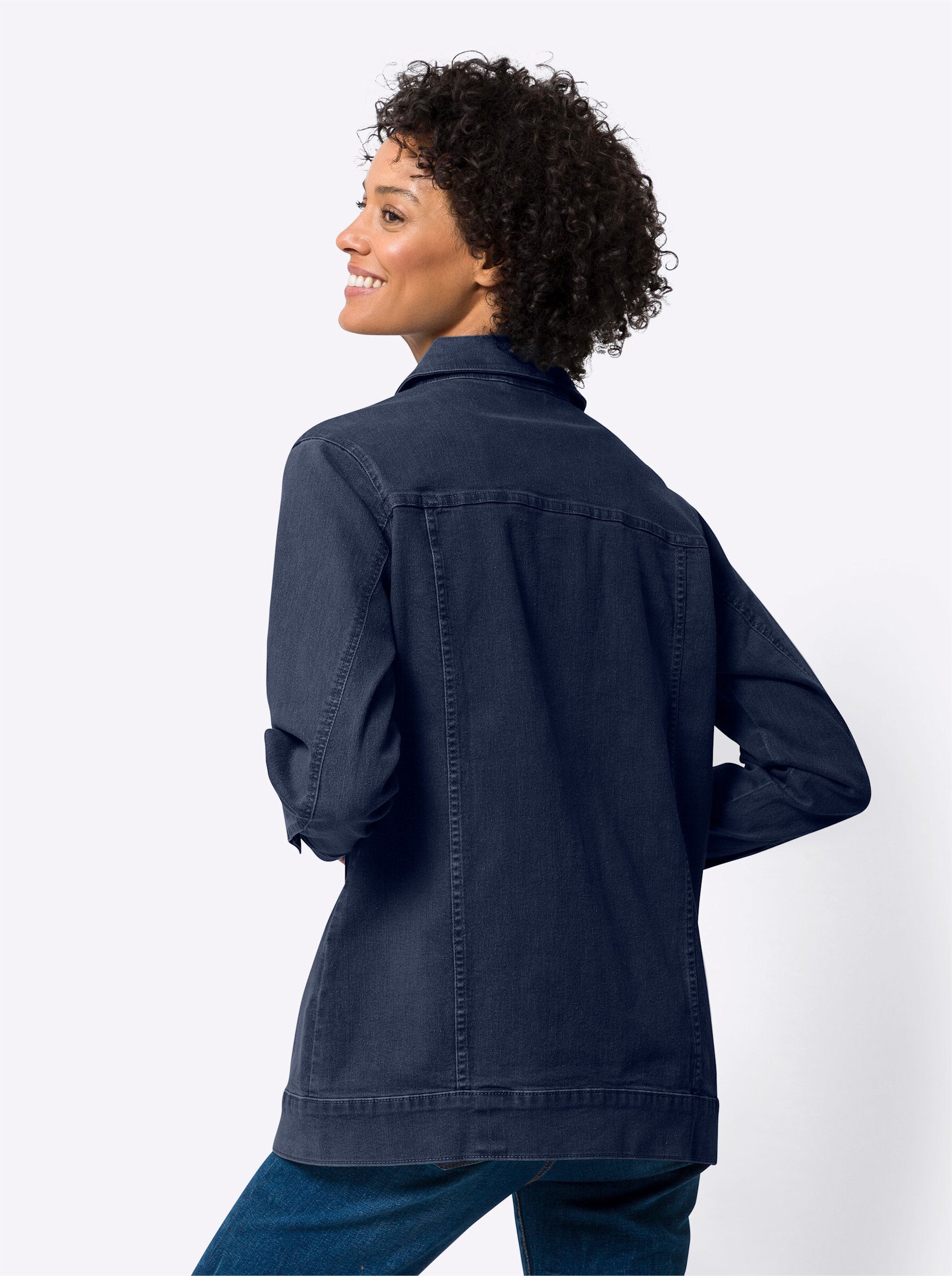 Sieh an! Allwetterjacke Jeansjacke günstig online kaufen