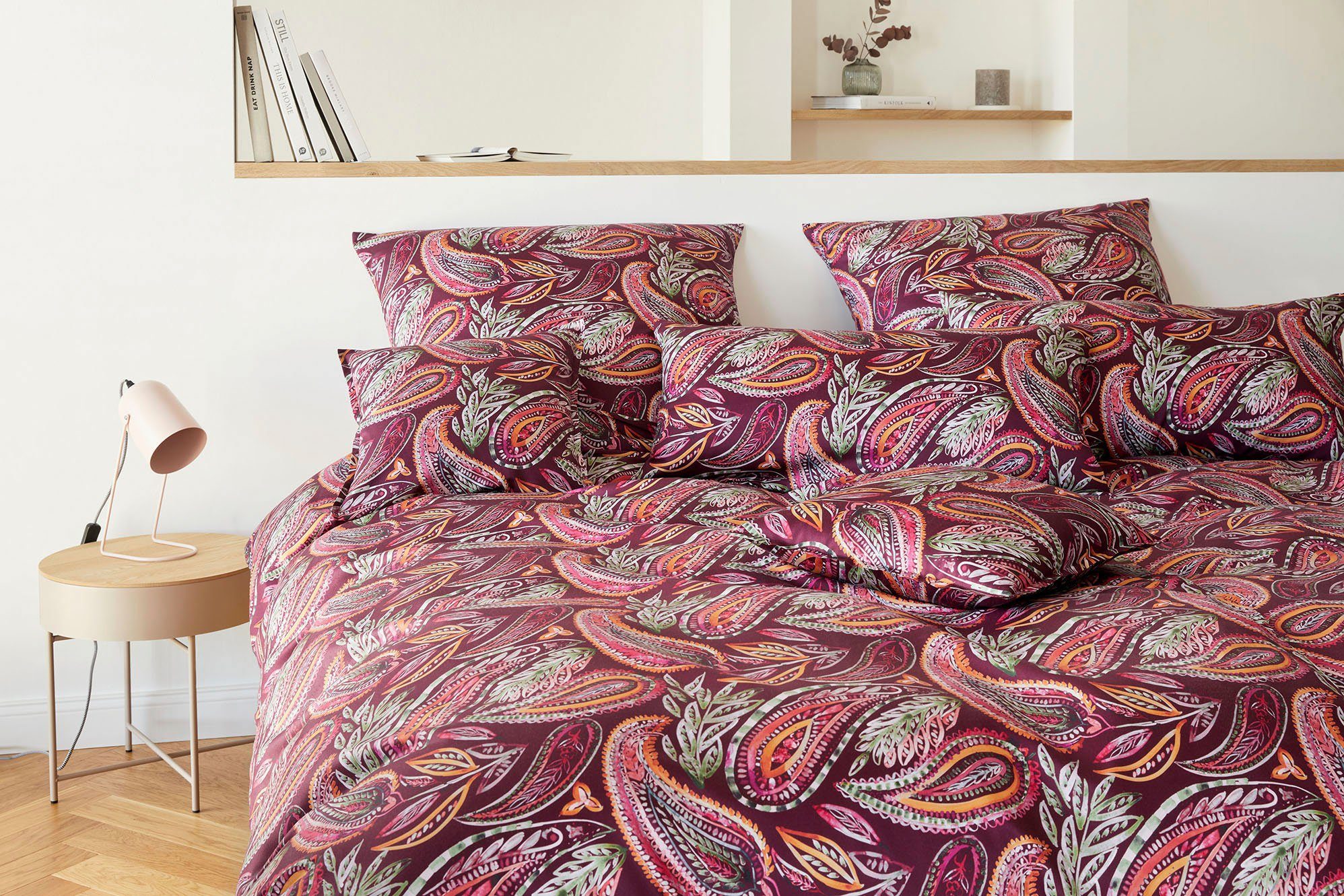 Elegante Bettwäsche Decoration, Mako-Satin, 2 teilig, günstig online kaufen