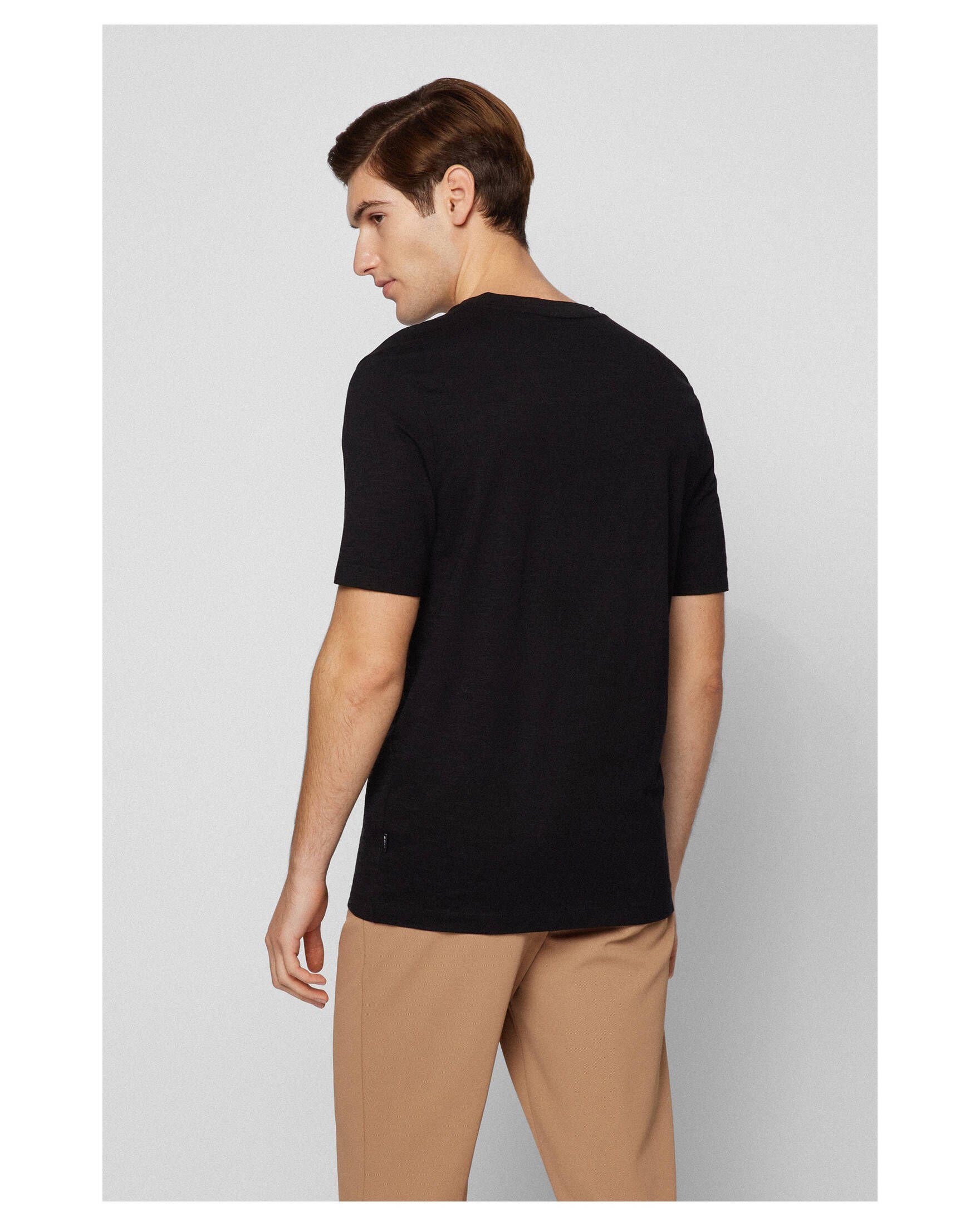 BOSS T-Shirt 60 schwarz TILSON T-Shirt Herren (1-tlg) (15)