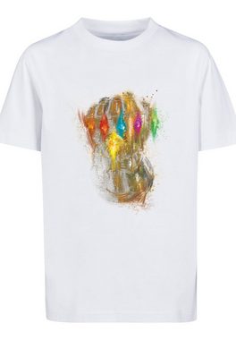 F4NT4STIC T-Shirt Marvel Avengers Endgame Infinity Gauntlet Splatter Unisex Kinder,Premium Merch,Jungen,Mädchen,Logo Print