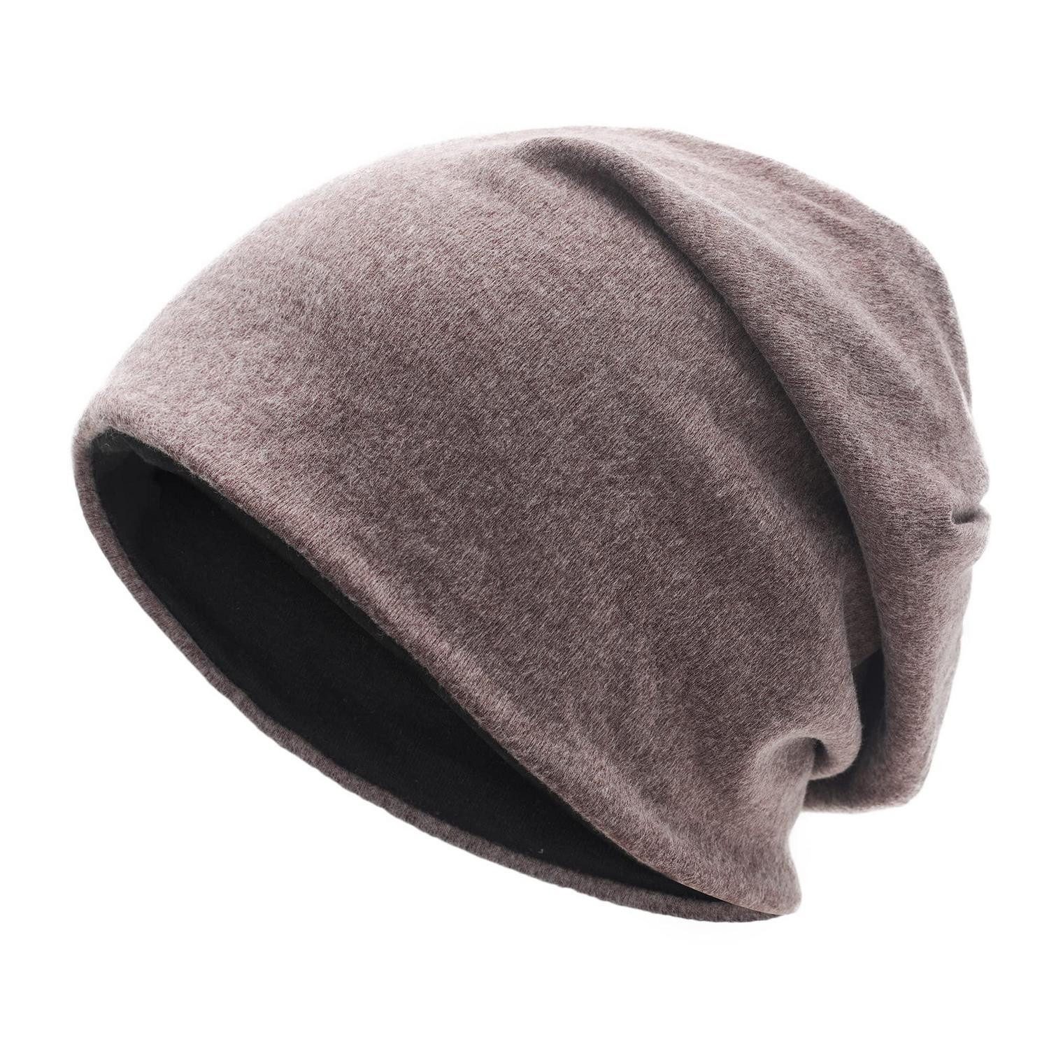 LuxusKollektion Skimütze Wintermütze Slouchy Wendbar Einheitsgröße (1-St)