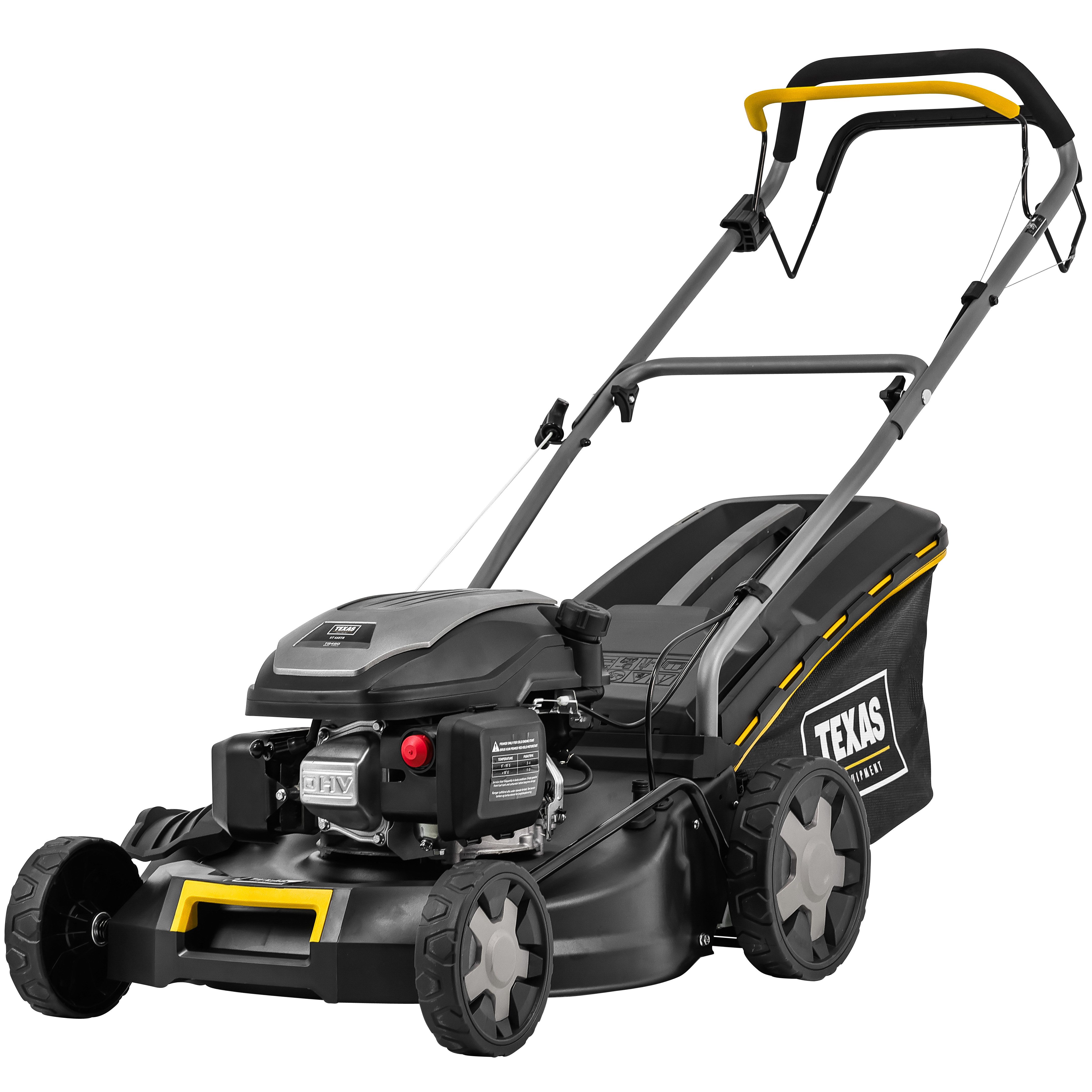 Texas Benzinrasenmäher XT460TR, 46 cm Schnittbreite, 2,6kW/3,5PS, mit Radantrieb, für Flächen bis 600 m²