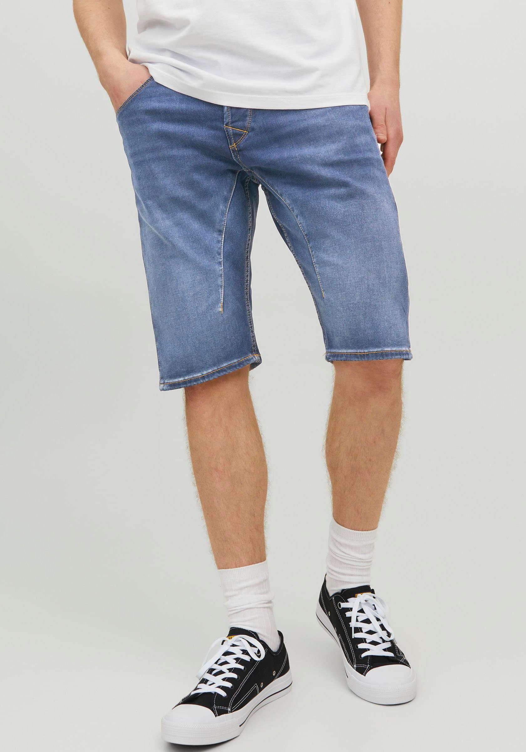 Jack & Jones Jeansshorts JJISCALE JJLONG SHORTS GE 608 I.K SN Blue Denim