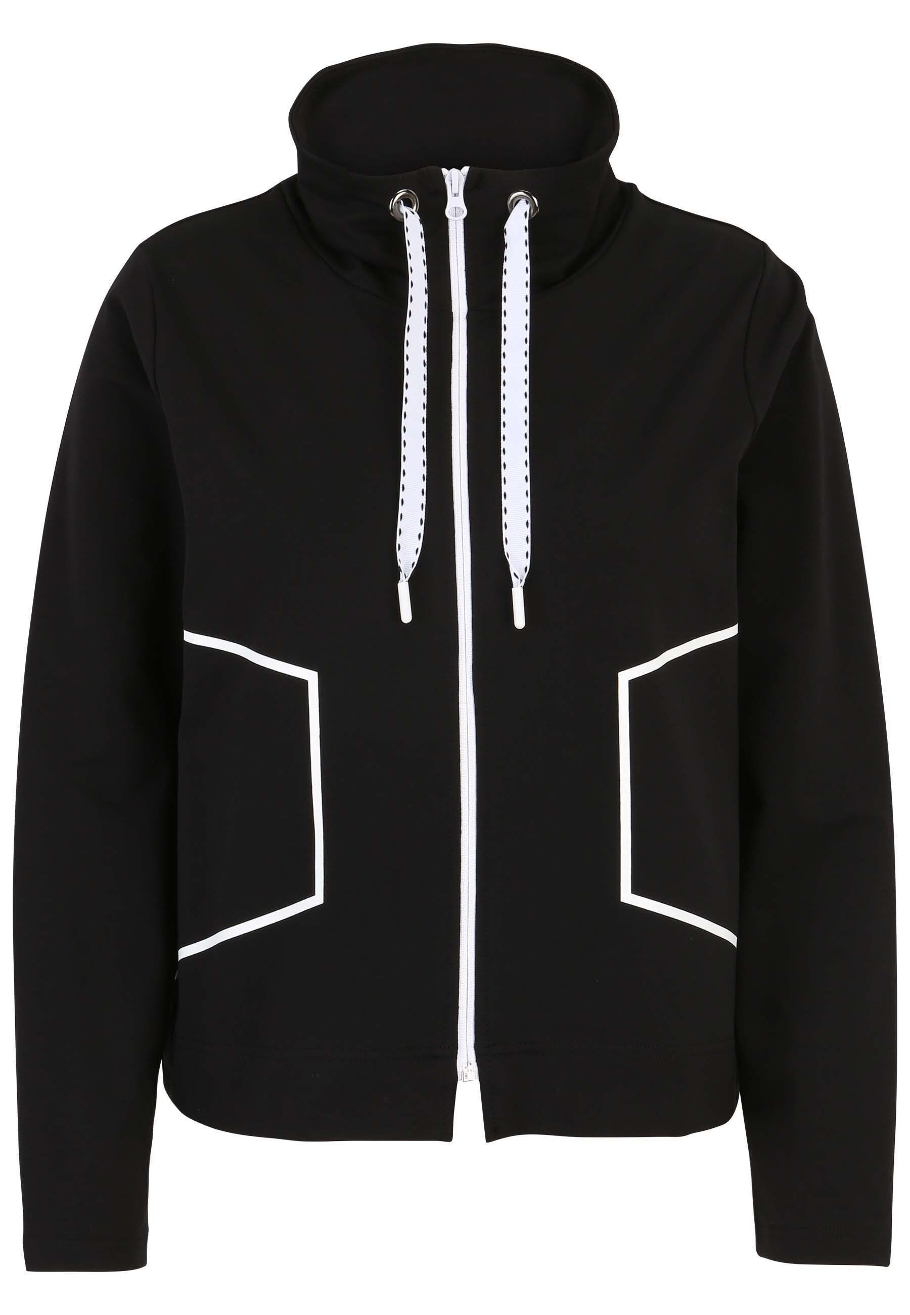 Doris Streich Sweatjacke mit Stehkragen günstig online kaufen