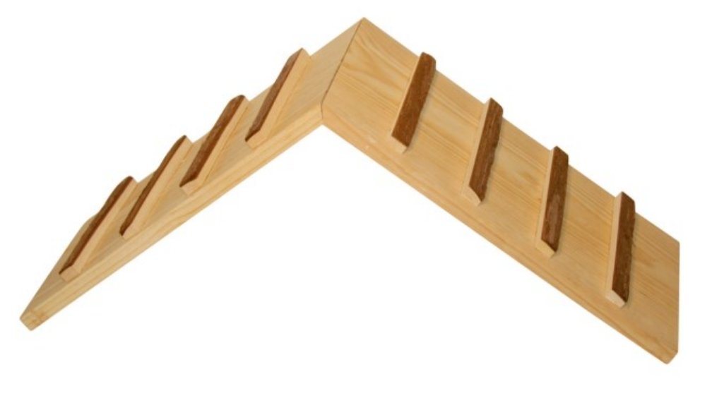 Kerbl Zierbrücke NATURE Holzbrücke für Käfigausgang, bxh 17 x 20 cm 84406, (1 St)