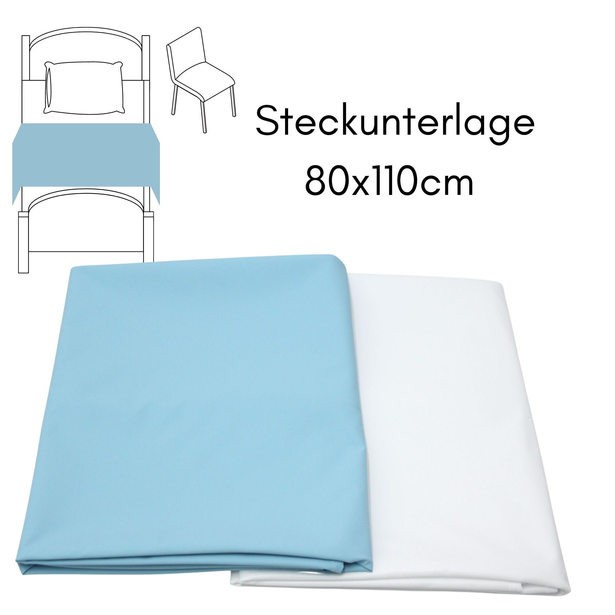 Inkontinenzunterlage Waschbar 53x56cm - Wasserdichte Matratzenauflage