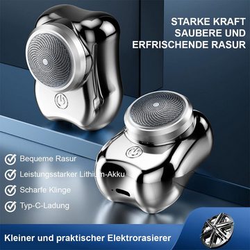 Gontence Elektrokörperrasierer Tragbar und Wasserdicht, mit USB-Ladefunktion