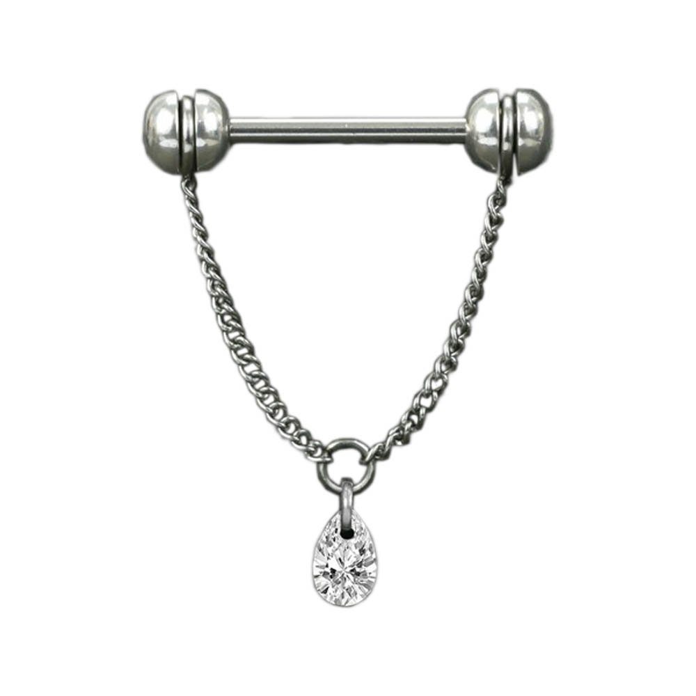 viva-adorno Brustwarzenpiercing Nippelpiercing Brust Barbell Piercing günstig online kaufen