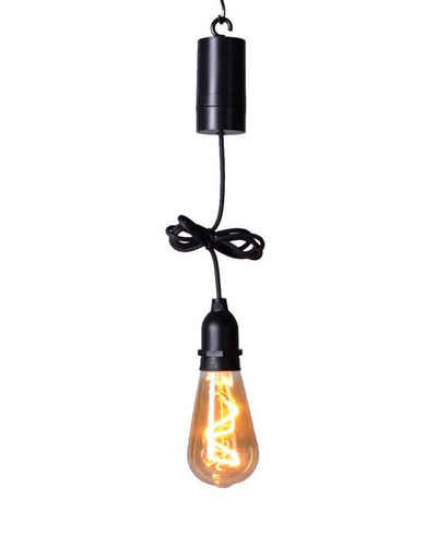 Trend Line LED Pendelleuchte TrendLine LED Hängeleuchte Edison Ø 14,5 cm, LED, Nicht Smart Home-fähig ohne Bewegungsmelder