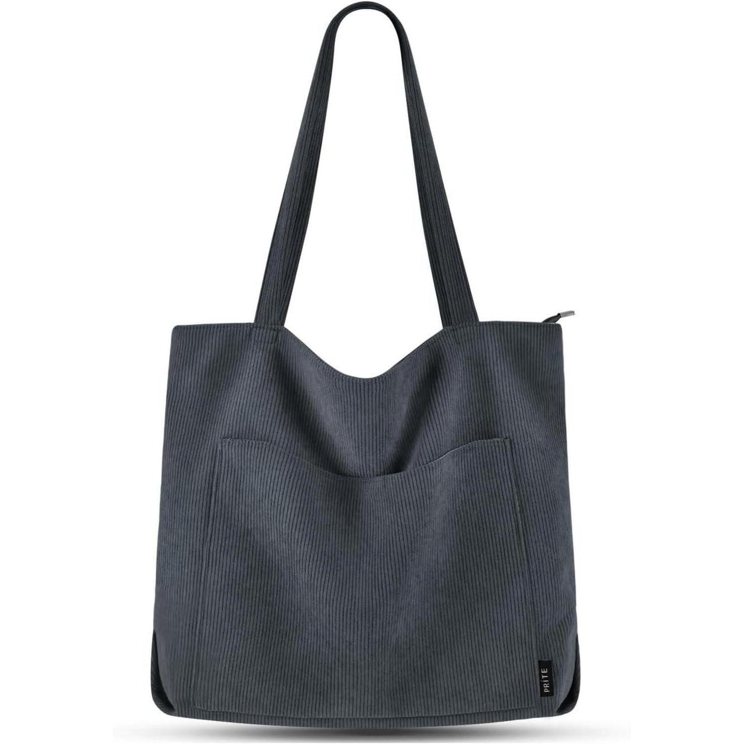 LuxusKollektion Shopper Damen Handtasche Tote Bag Shopper Groß Umhängetasche Cord Beuteltasche