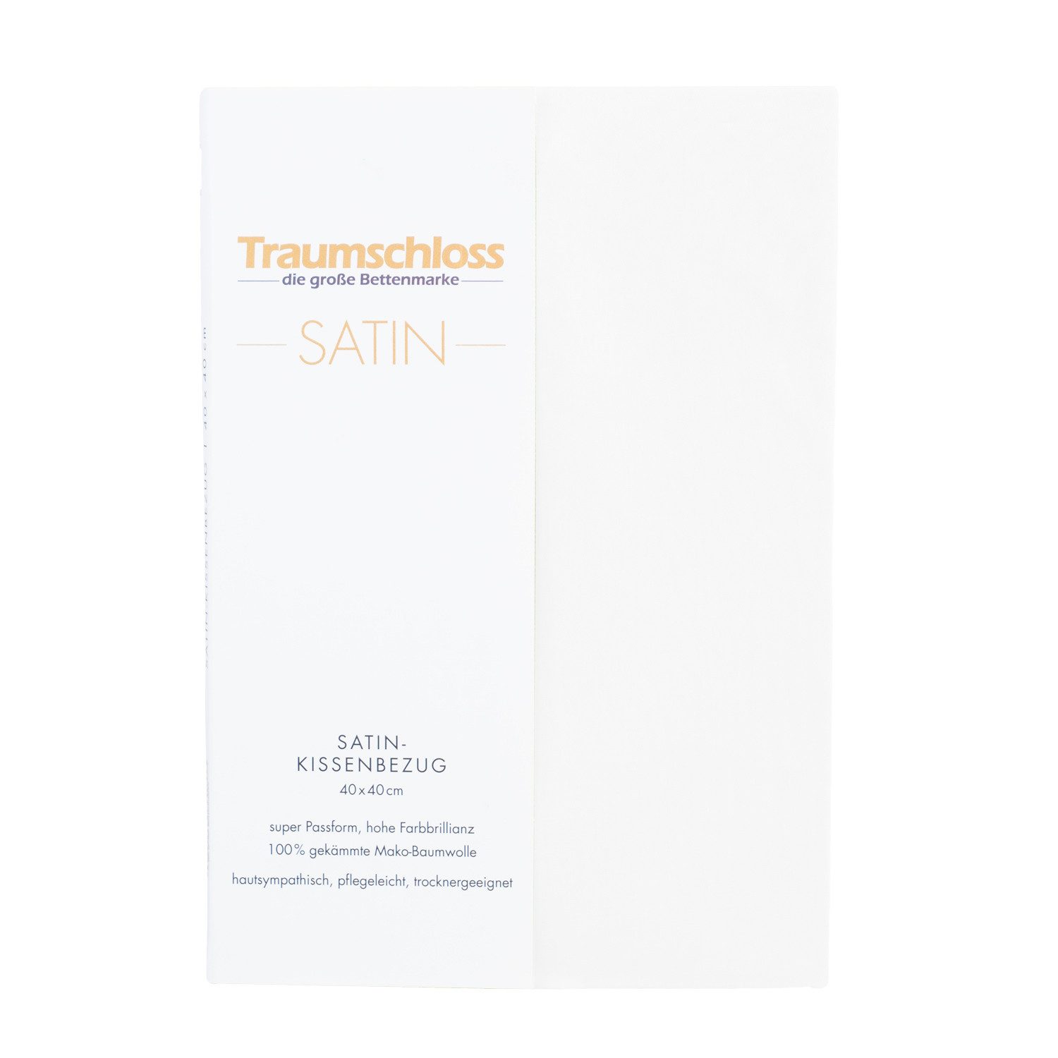 Traumschloss Kissenbezug Mako-Satin, (1 Stück), 100% Mako-Baumwolle, mit Re günstig online kaufen