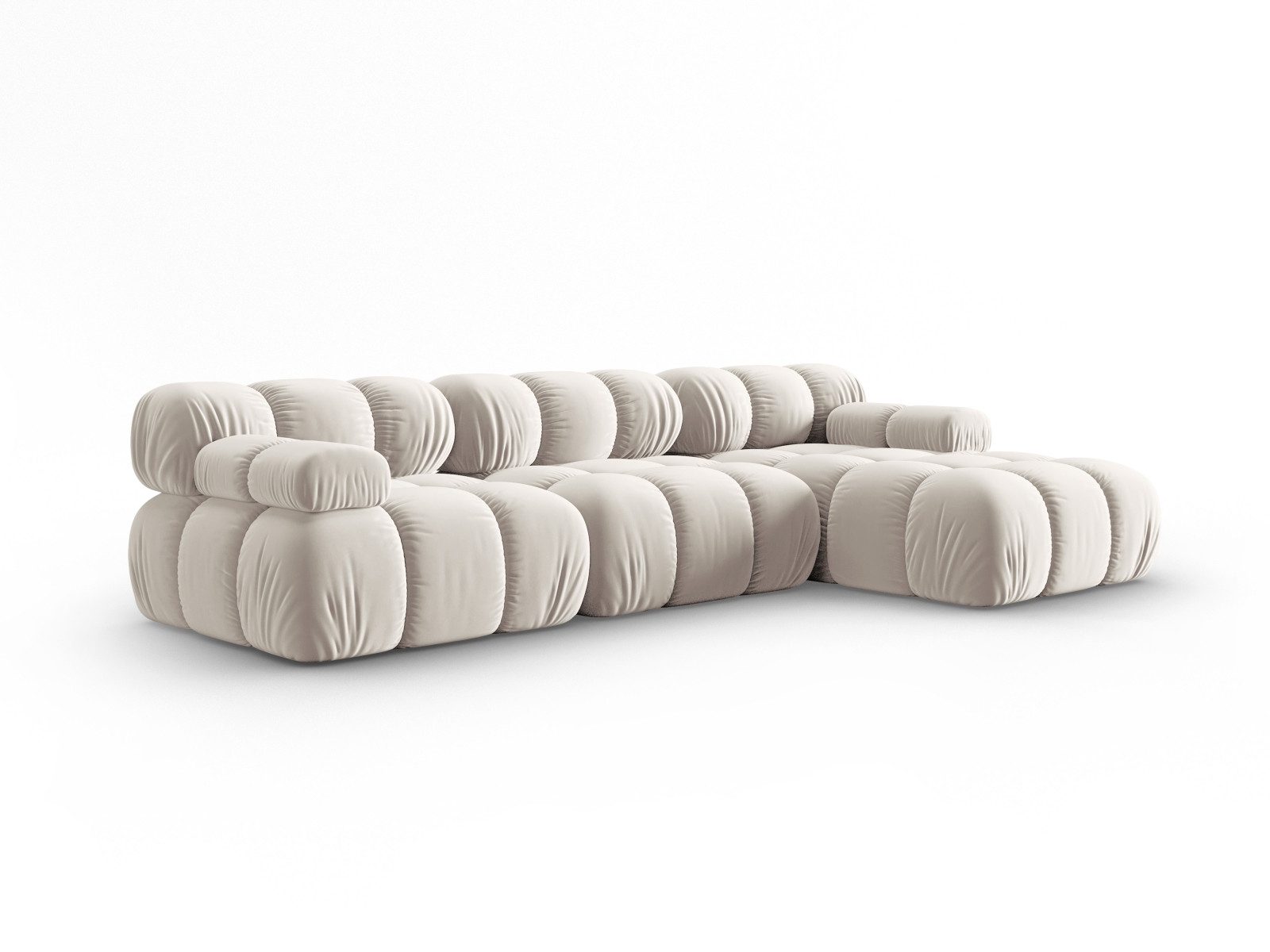 Micadoni Ecksofa Bellis, modular 4-Sitzer günstig online kaufen