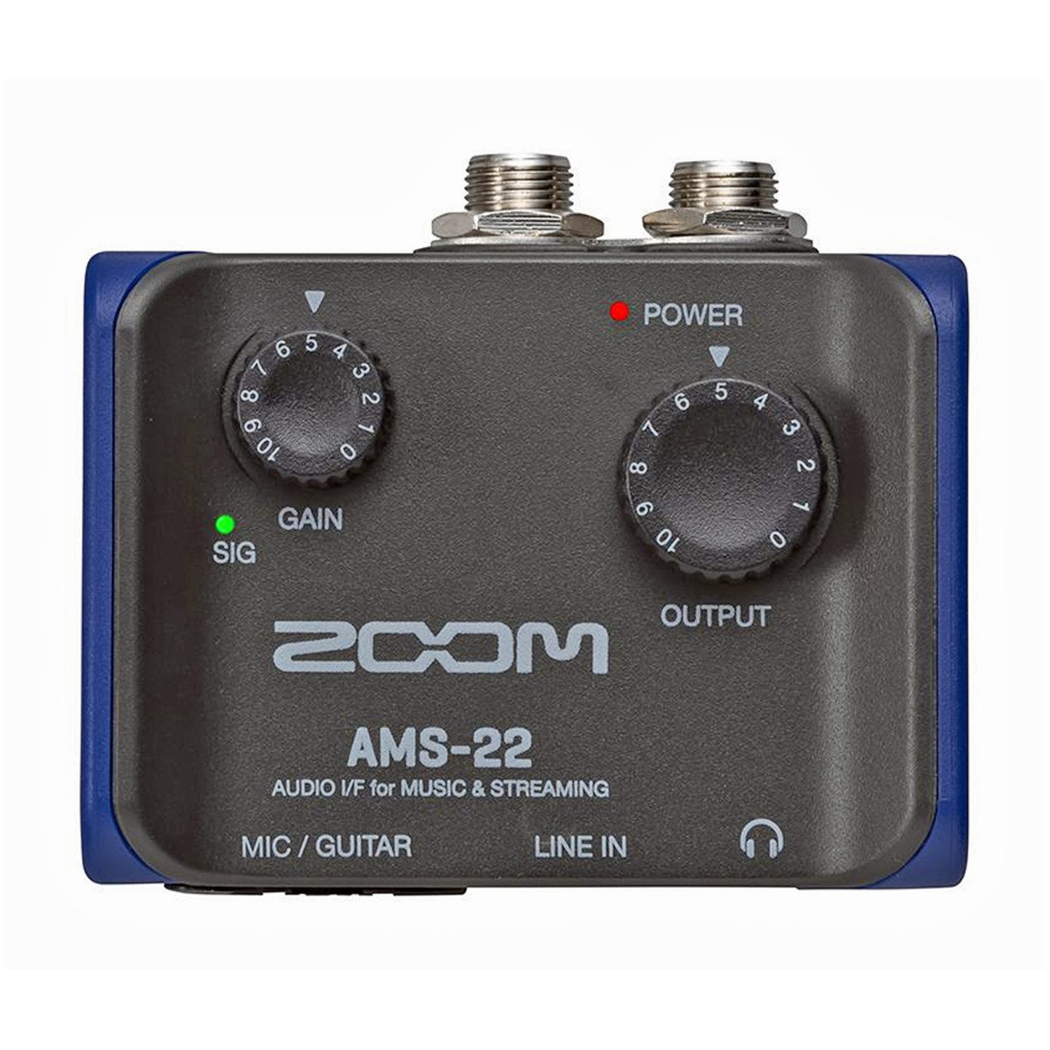 Zoom Audio Zoom AMS-22 Audio-Interface + Bonus In-Ear Kopfhörer Digitales Aufnahmegerät (Audio-Interface)