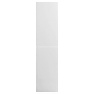 vidaXL Kleiderschrank Kleiderschrank Hochglanz-Weiß 100x50x200 cm Holzwerkstoff (1-St)