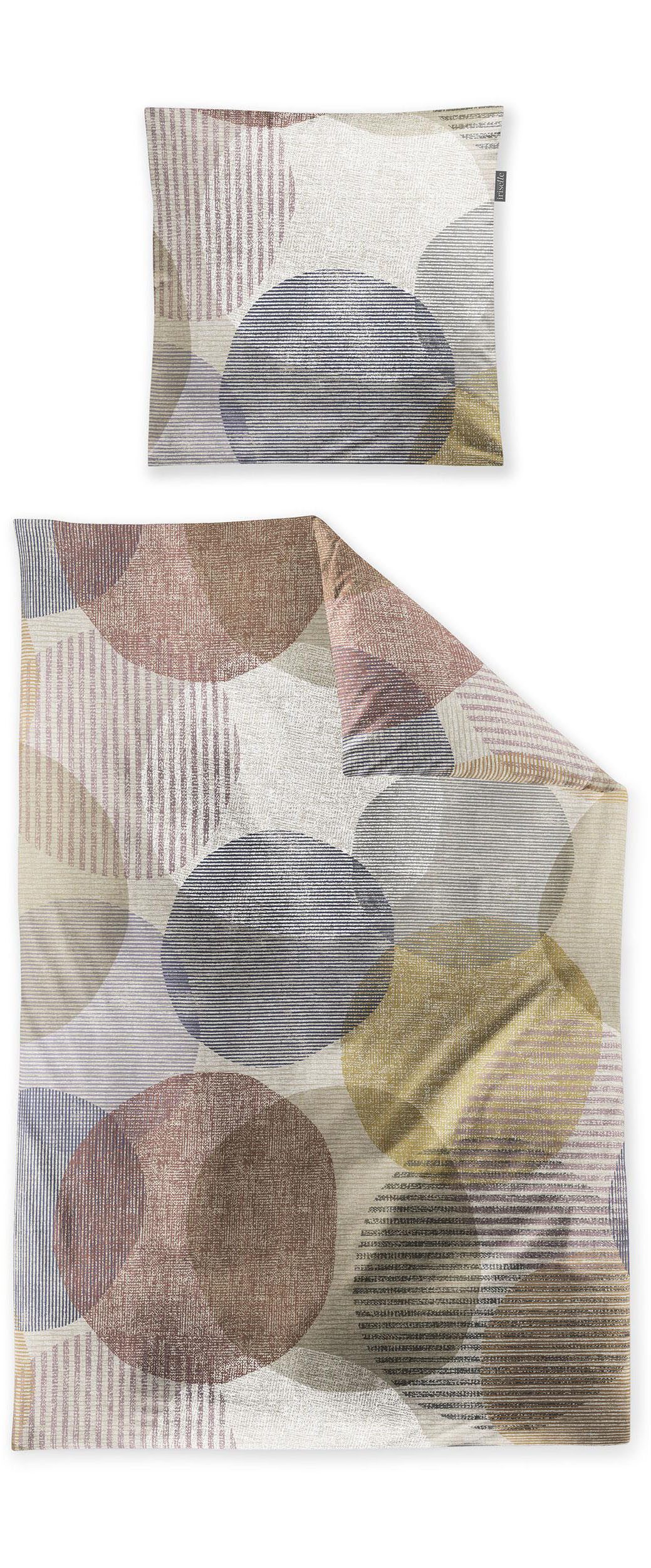 Irisette Bettwäsche Zobel 8553, Biber, 2 günstig online kaufen