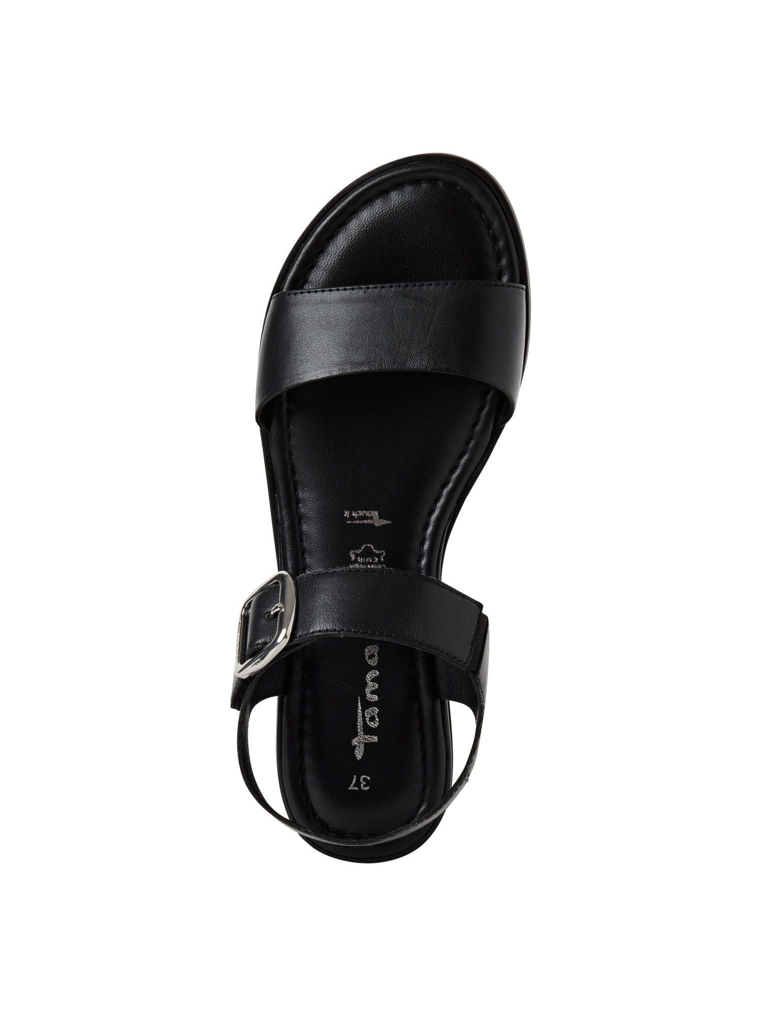 Tamaris TOUCH-IT aus Leder kein Absatz 1-28133-44 Sandale TOUCH-IT