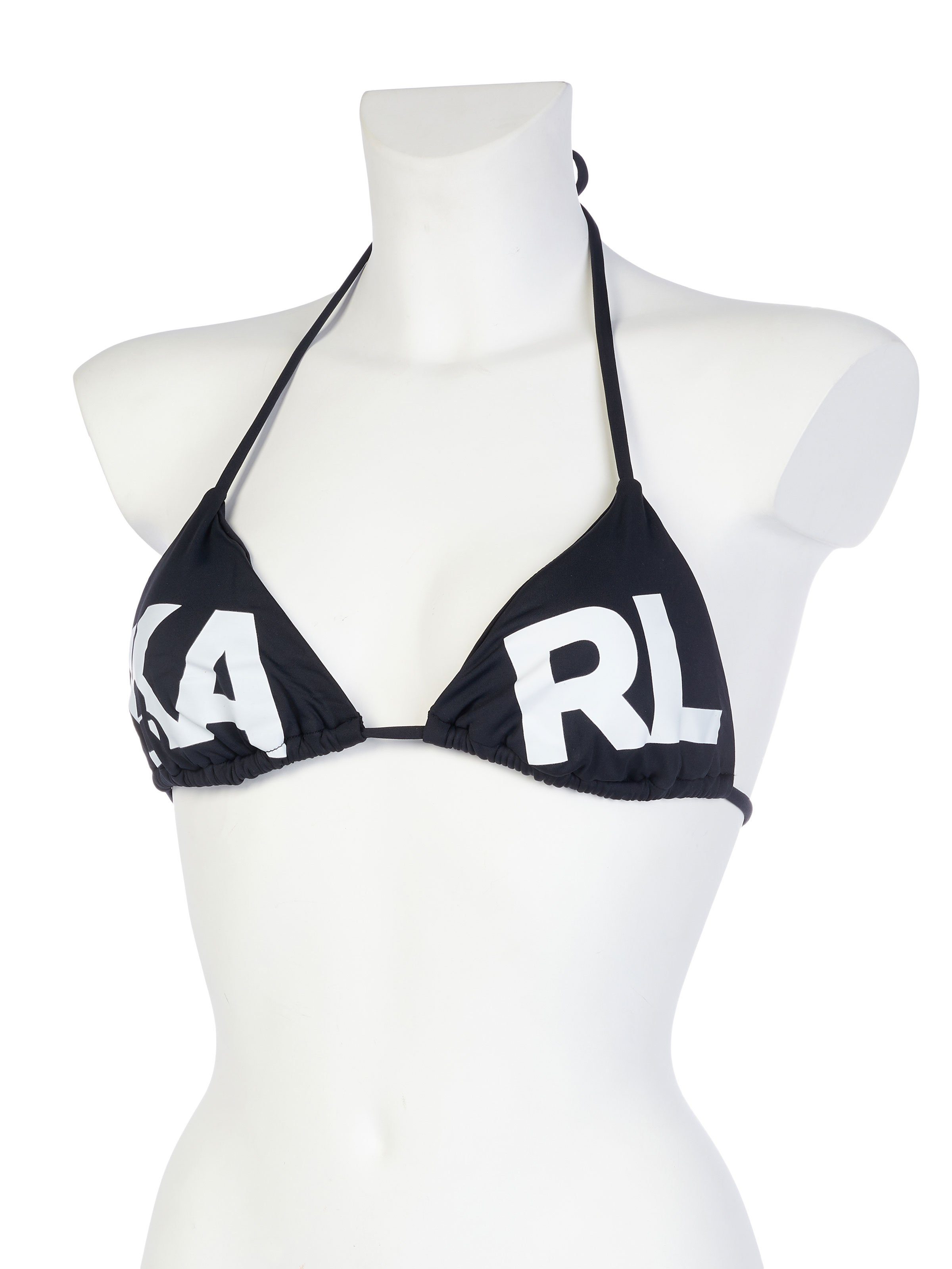 KARL LAGERFELD Bügel-Bikini-Top Karl Lagerfeld Bikinioberteil schwarz