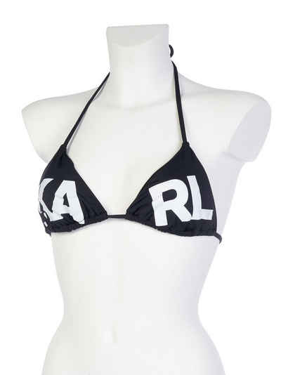 KARL LAGERFELD Bügel-Bikini-Top Bikinioberteil von Karl Lagerfeld Schwarz