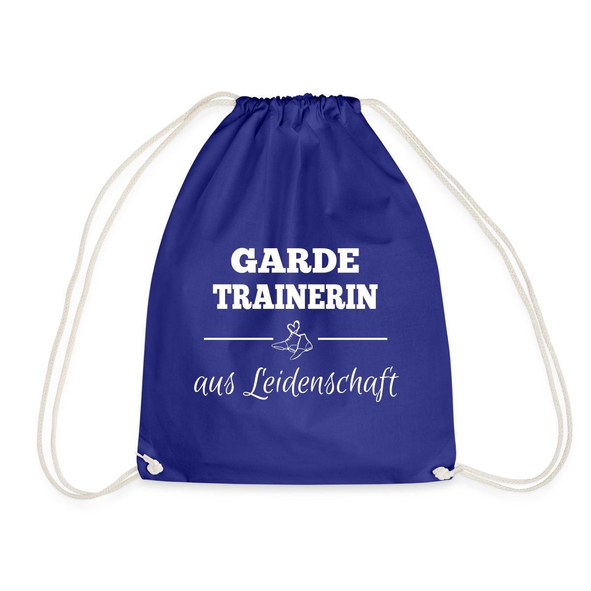 Turnbeutel Gardetrainerin Aus Leidenschaft Tanzmariechen Gardetanz Turnbeutel