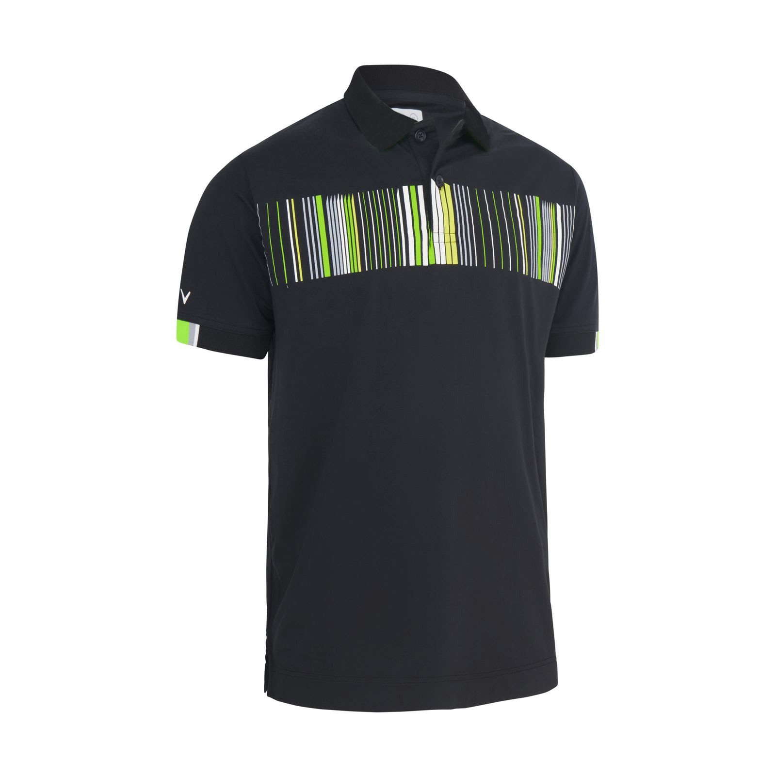 Callaway Poloshirt Callaway Golf Multi-Colour Floppy Disk Print Polo Poloshirt Herren (1-tlg) enthält 30% recyceltes Polyester