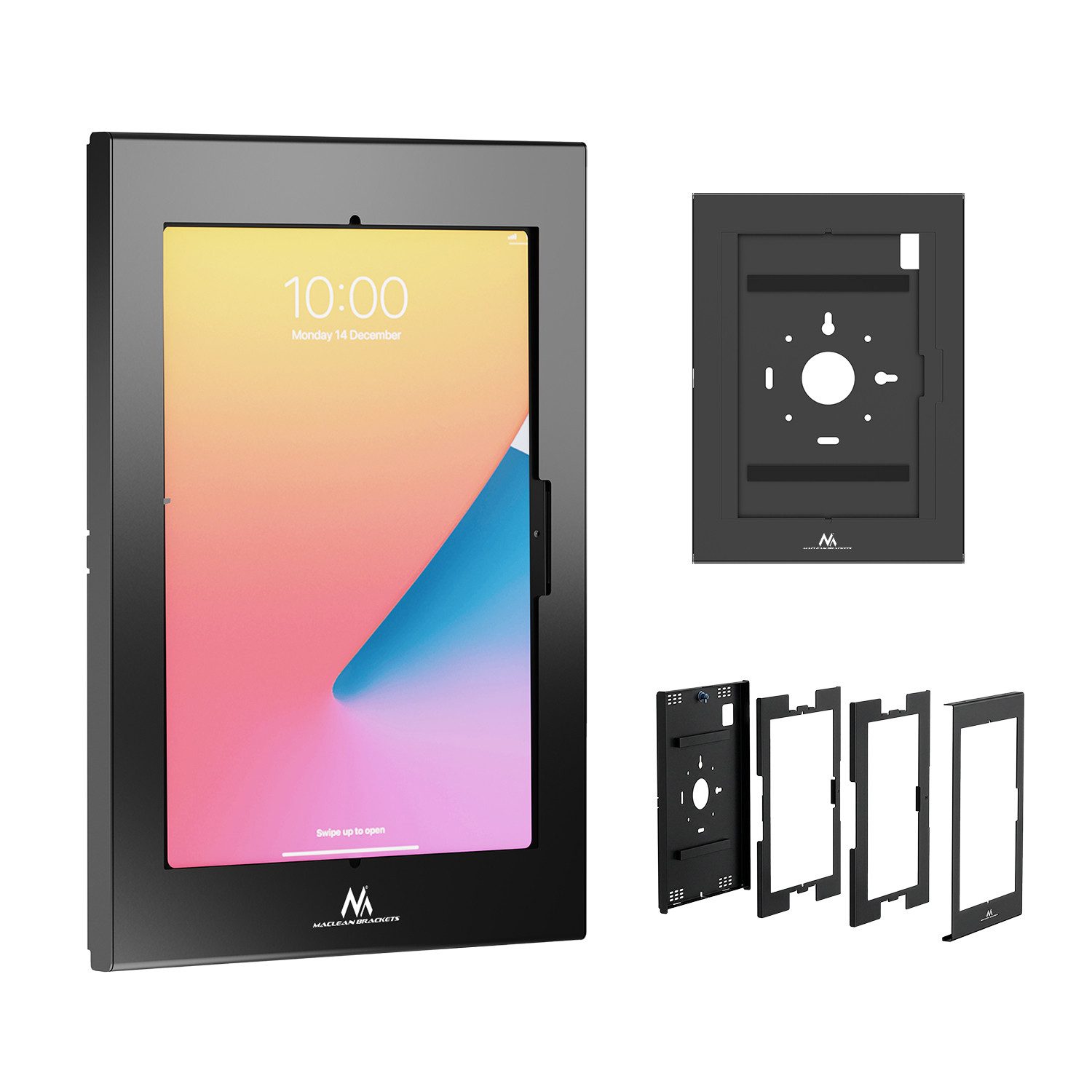 Maclean Tablet-Halterung MC-950 Werbehalterung für iPad und Samsung Galaxy (12,4–13 Zoll), (bis 12 Zoll)