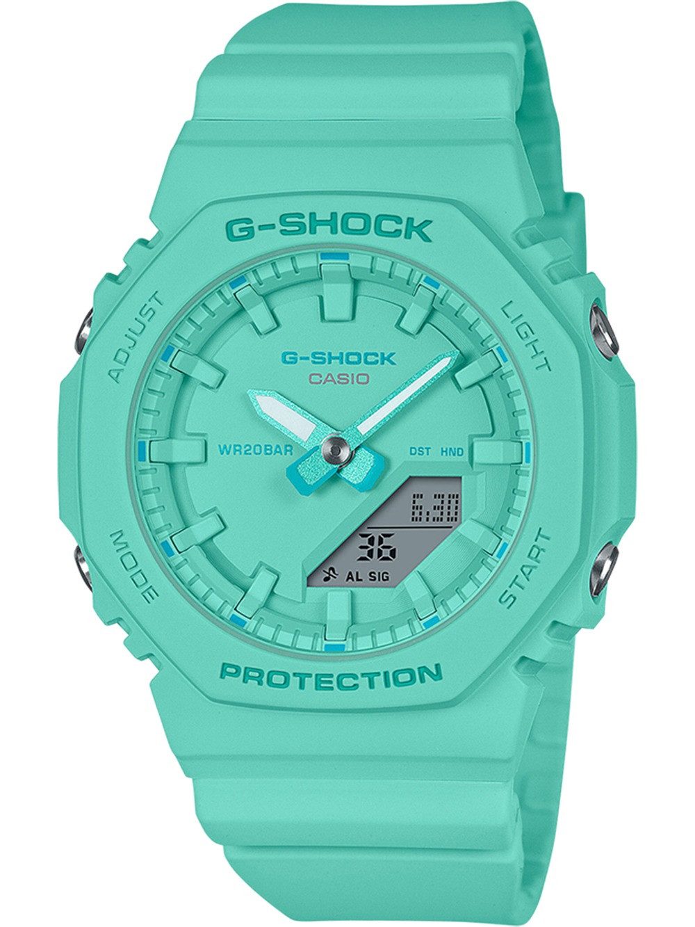 CASIO Quarzuhr Casio GMA-P2100-2AER Damenuhr G-Shock Classic 40mm 20ATM Casio GMA-P2100-2AER Damenuhr G-Shock Classic 40mm 20ATM