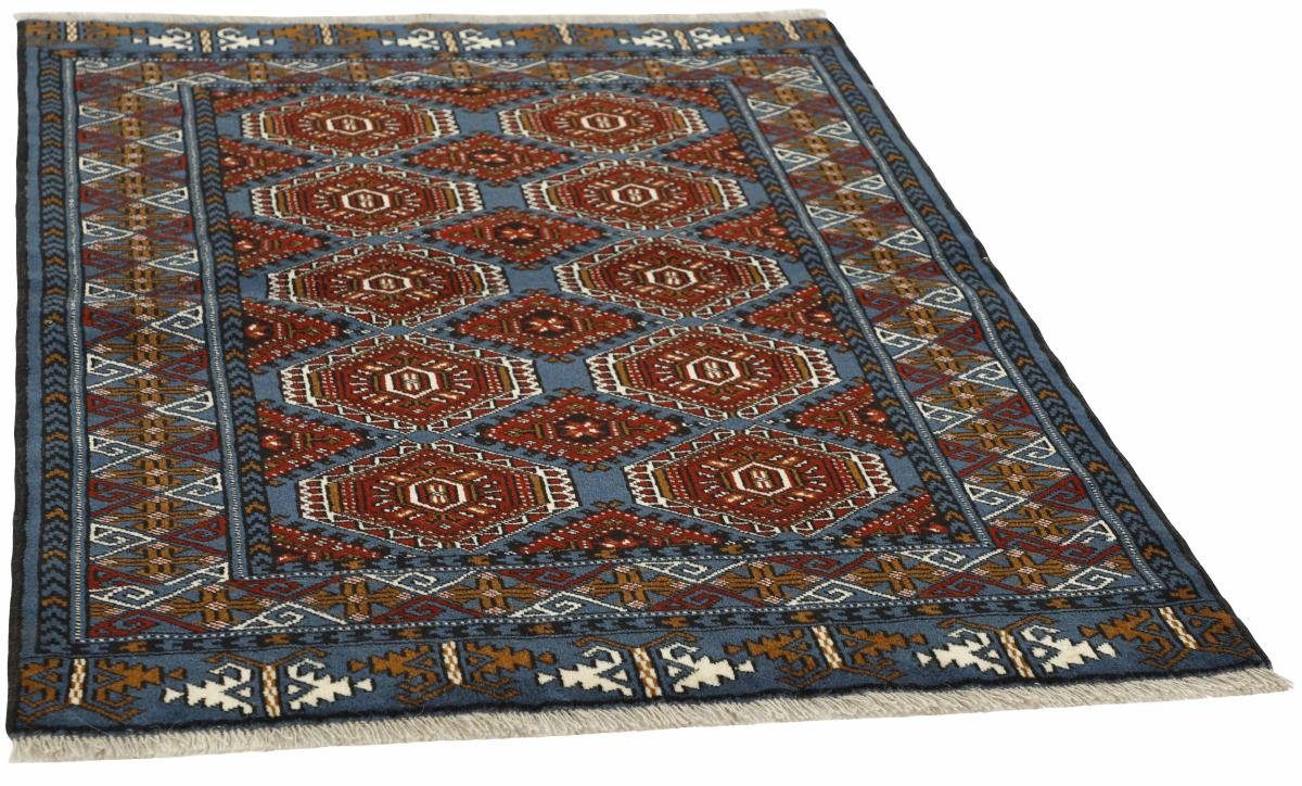 Handgeknüpfter rechteckig, / Nain 106x150 Perserteppich, Orientteppich Orientteppich Turkaman Höhe: mm Trading, 6