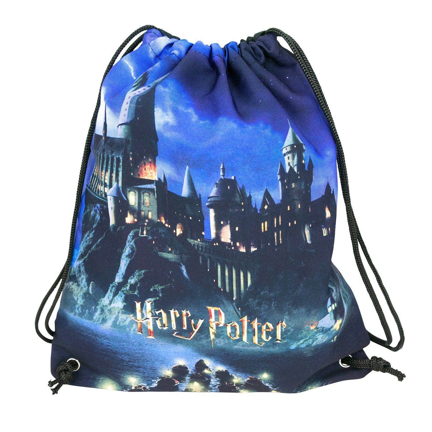United Labels® Gymbag Harry Potter Turnbeutel - Hogwarts Sportbeutel mit Kordelzug Stoffbeutel 40 x 35 cm