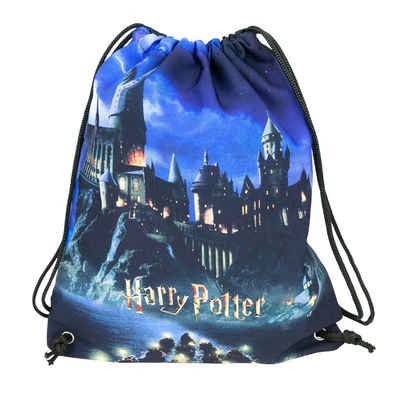 United Labels® Gymbag Harry Potter Turnbeutel - Hogwarts Sportbeutel mit Kordelzug Stoffbeutel 40 x 35 cm