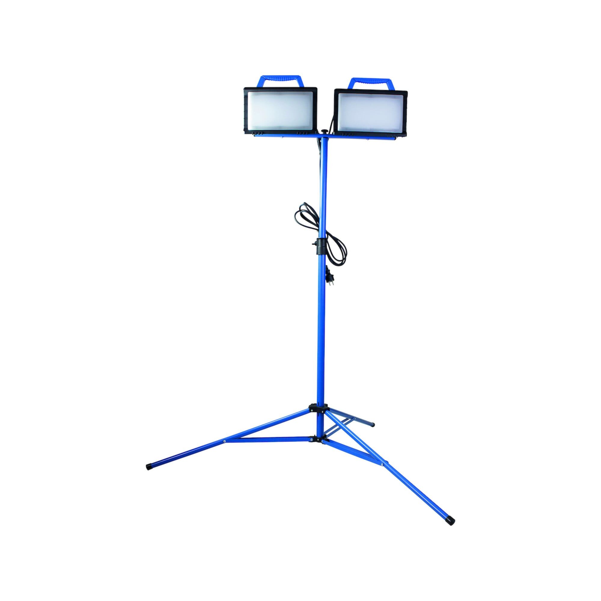 as - Schwabe LED-Leuchte LED Strahler mit Stativ, 2 x 30W, IP 54