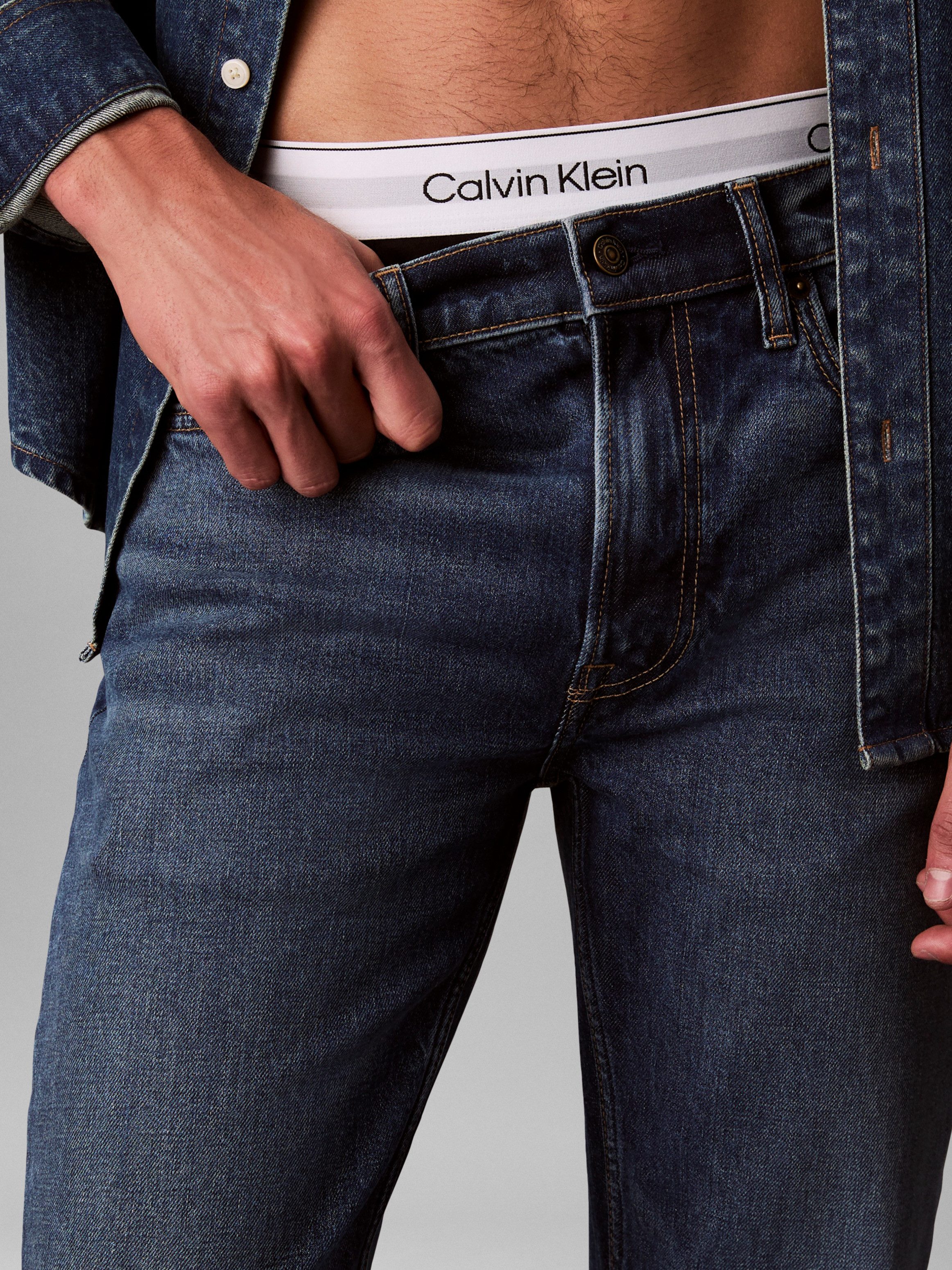 Calvin Klein Jeans Slim-fit-Jeans SLIM TAPER JEANS Slim fit günstig online kaufen