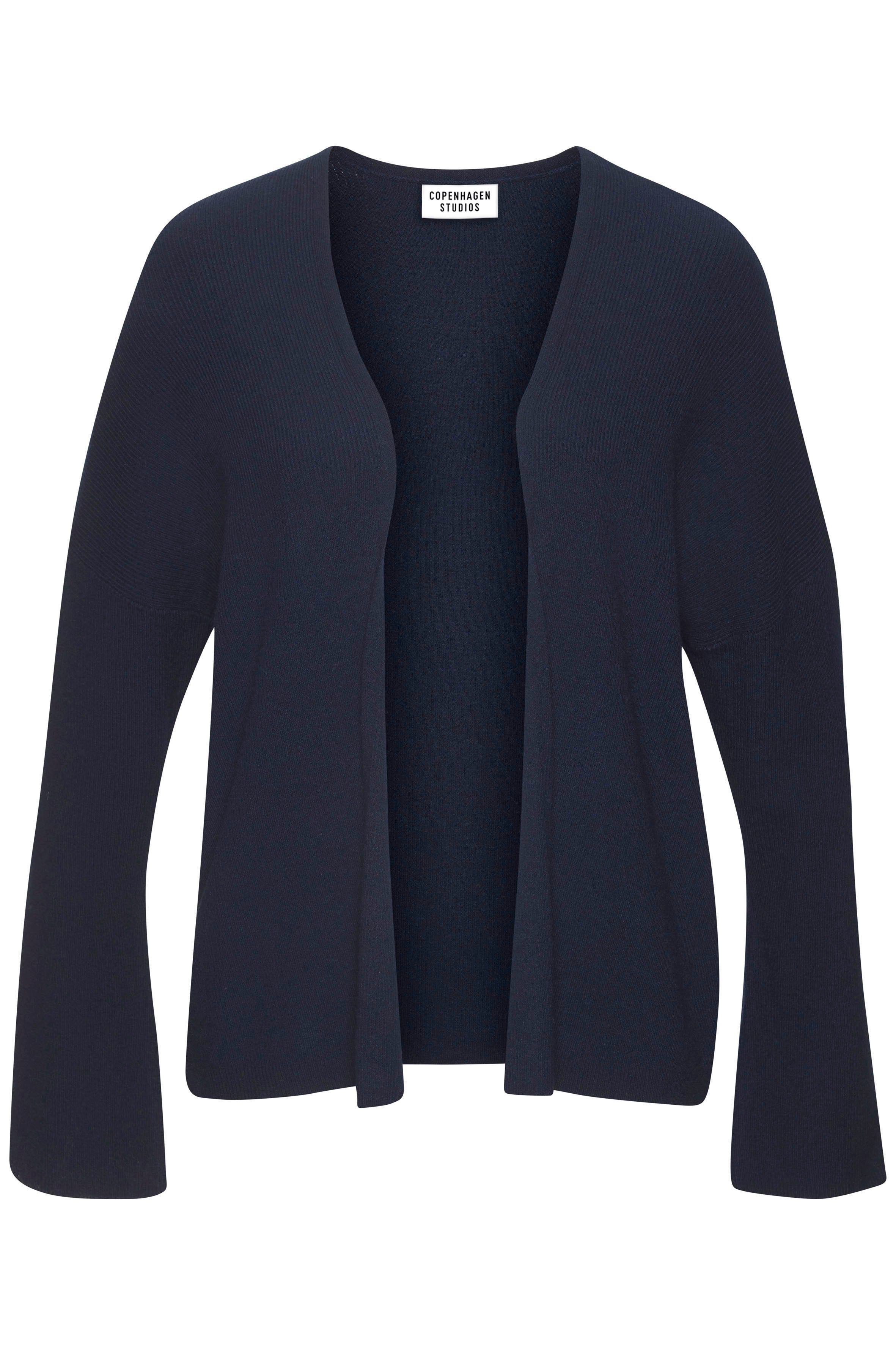 Copenhagen Studios Cardigan aus hochwertiger, feiner Rippe, Loungewear – Bild 2 von 5