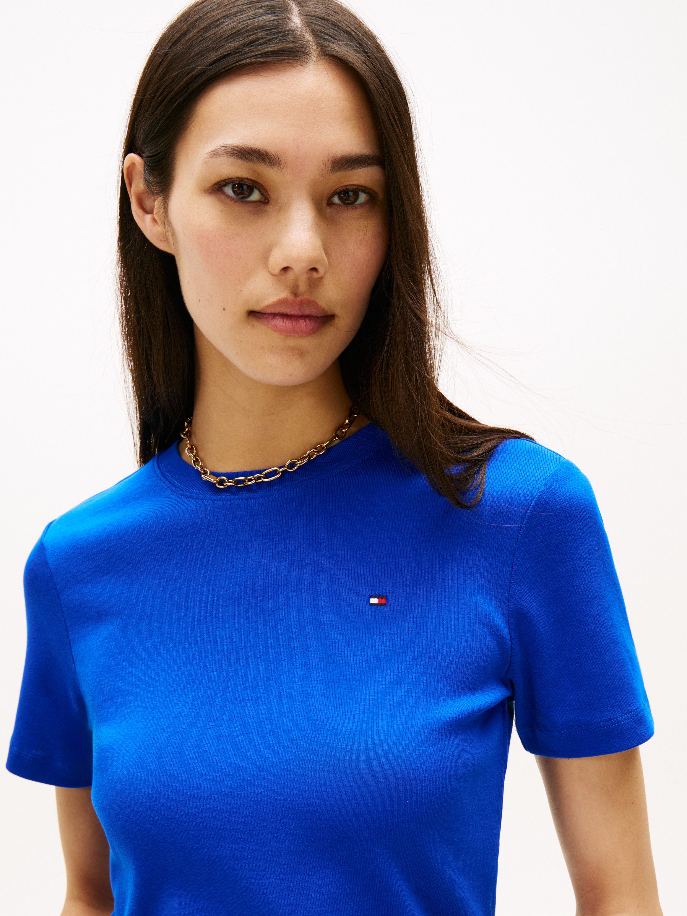 Tommy Hilfiger T-Shirt SLIM CODY C-NK SS Baumwolle, slim fit günstig online kaufen