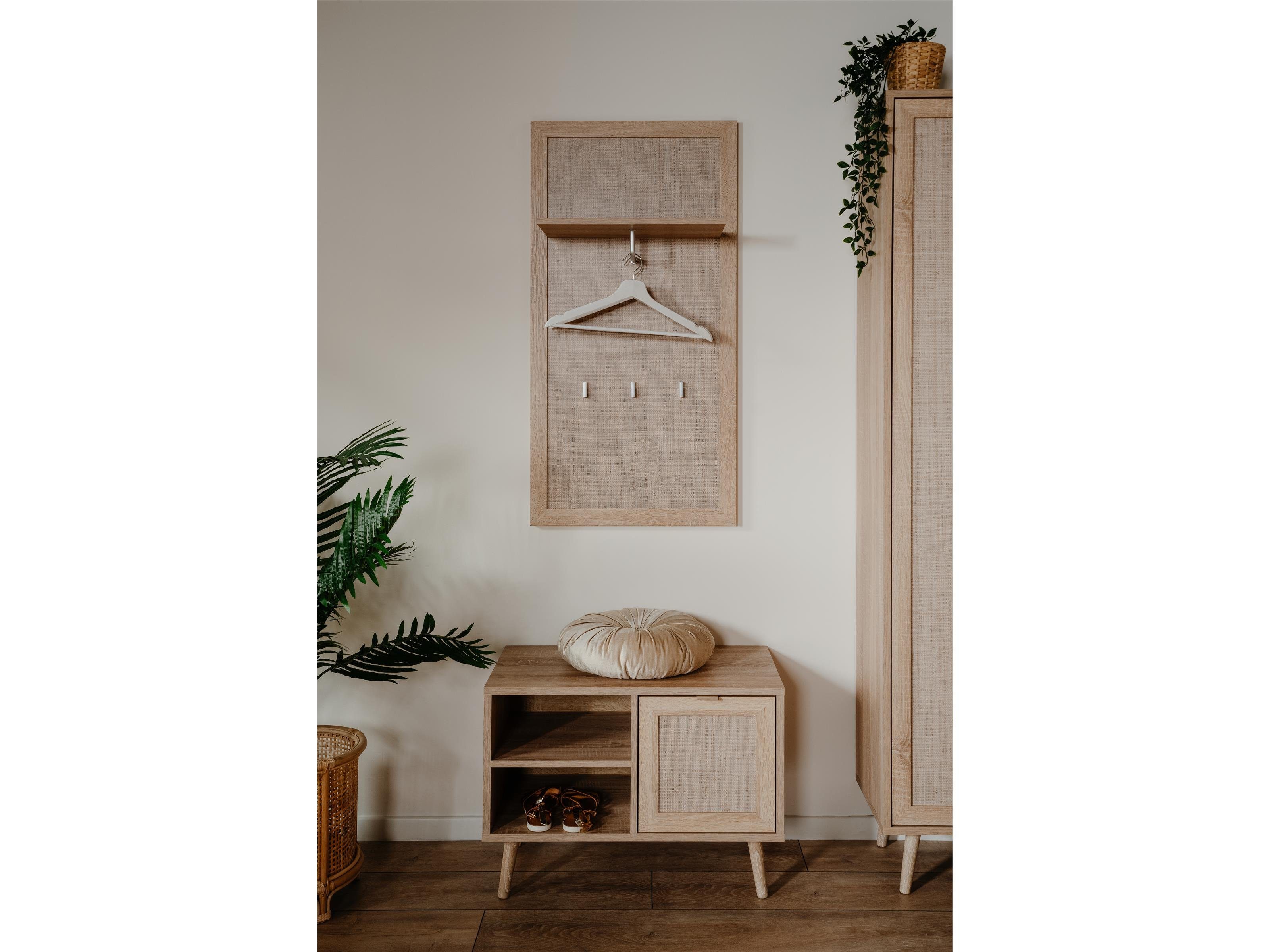 Finori Garderobenpaneel 55 x 110 x 30 cm (B/H/T)