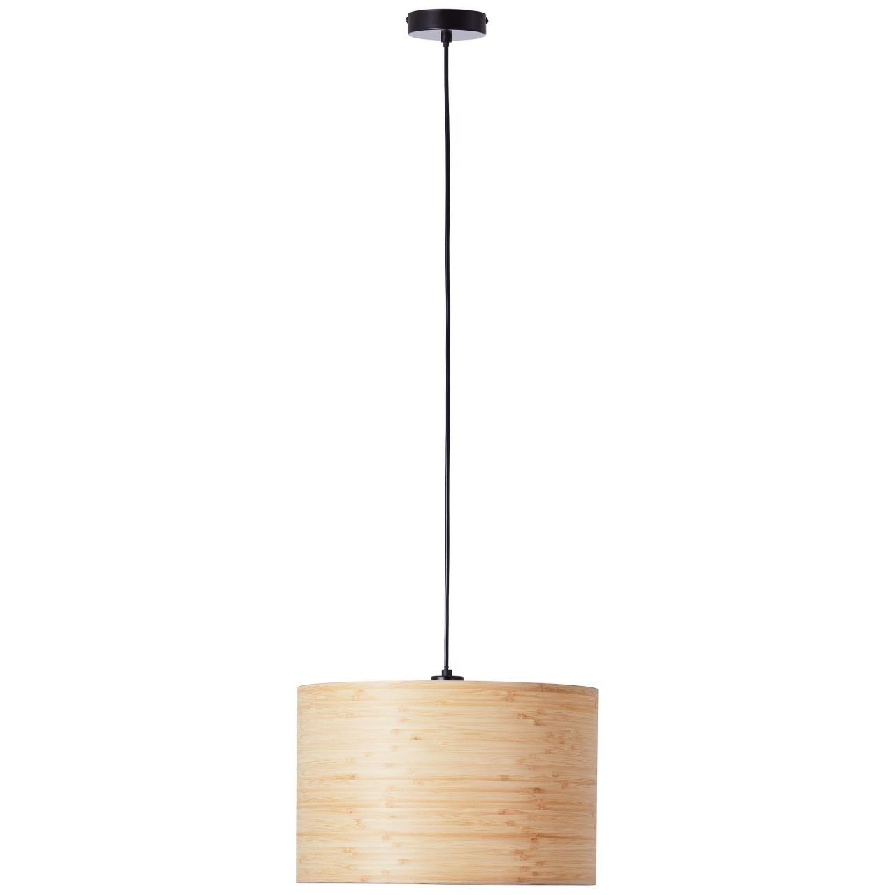 Brilliant Pendelleuchte Romm, ohne Leuchtmittel, Ø 35 cm, 120 cm Höhe, E27, max. 52 W, Metall/Holz