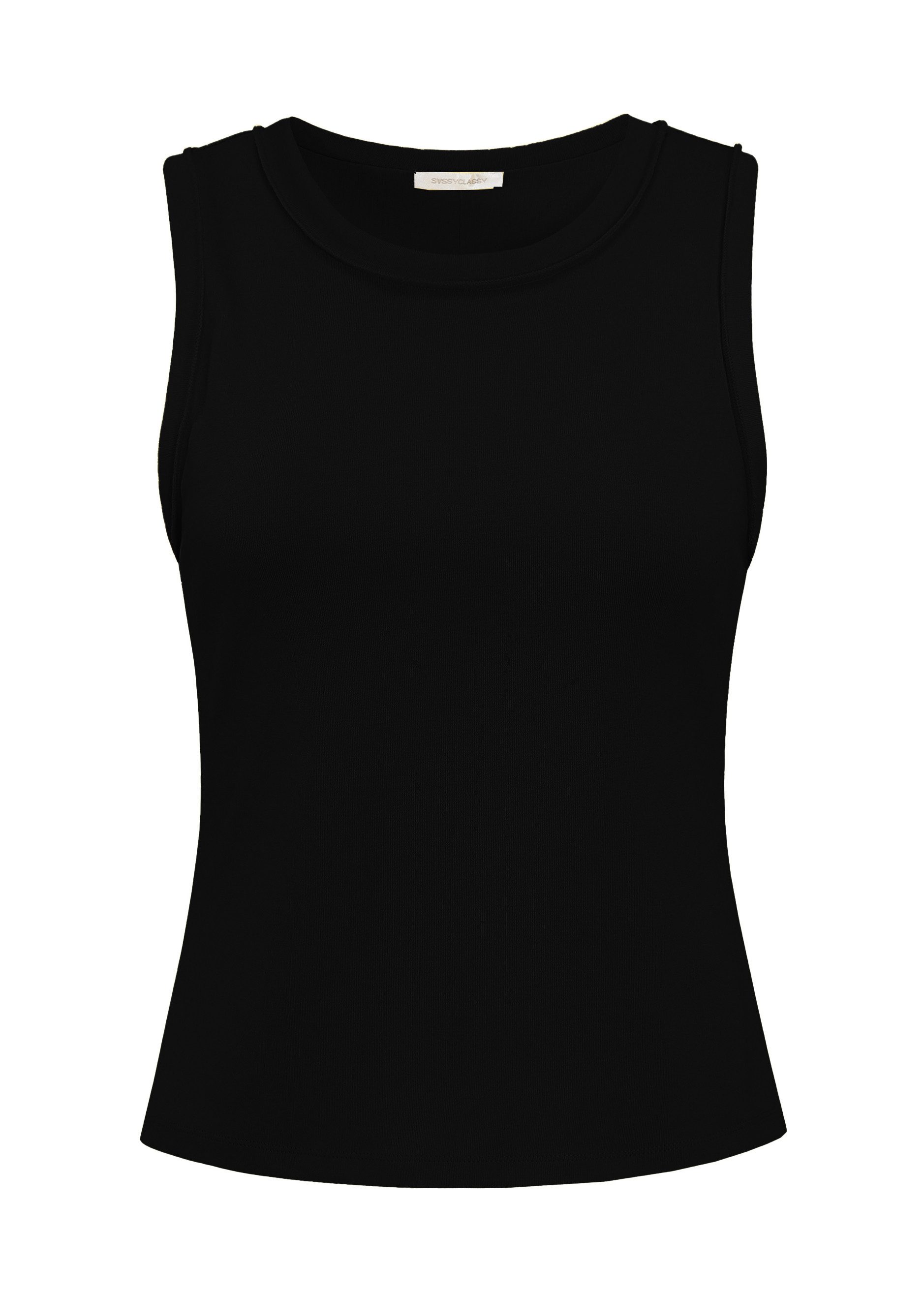SASSYCLASSY T-Shirt Tank Top mit Außennähten günstig online kaufen