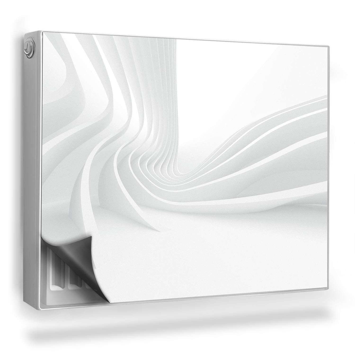 Tulup Magnetfolie Heizungsabdeckung Geometrische Wellen Magnetmatte für Hei günstig online kaufen